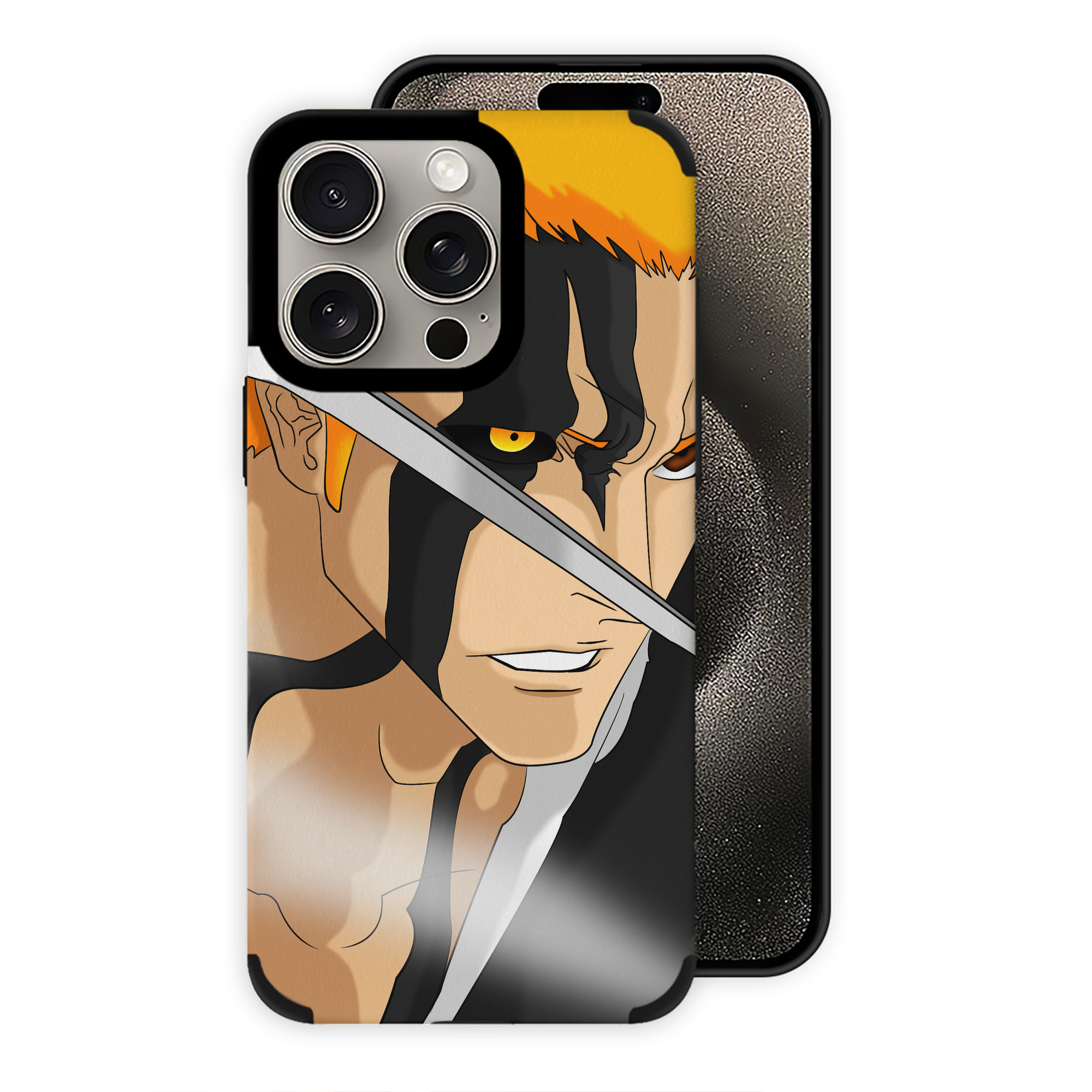 （画像用） ブリーチ BLEACH 【iPhone15ProMax対応】 PUレザー スマホケース 耐衝撃＆黄変防止
