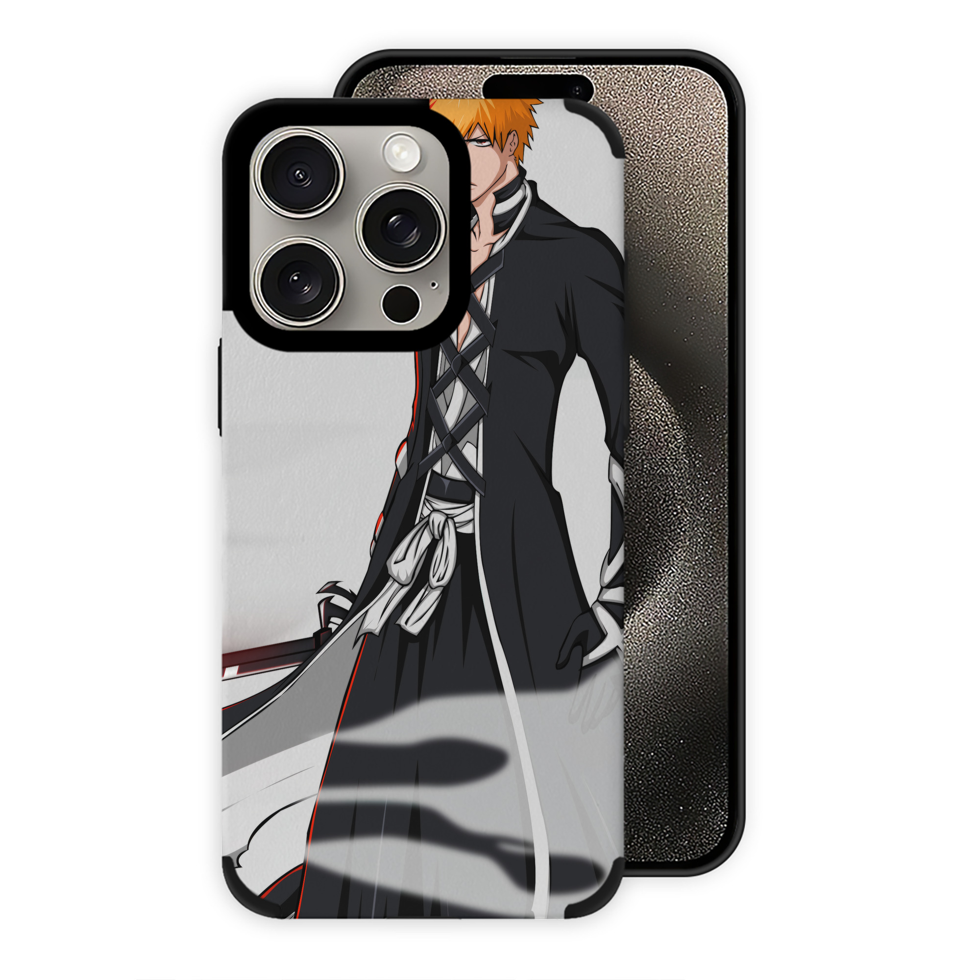 （画像用） ブリーチ BLEACH 【iPhone15ProMax対応】 PUレザー スマホケース 耐衝撃＆黄変防止