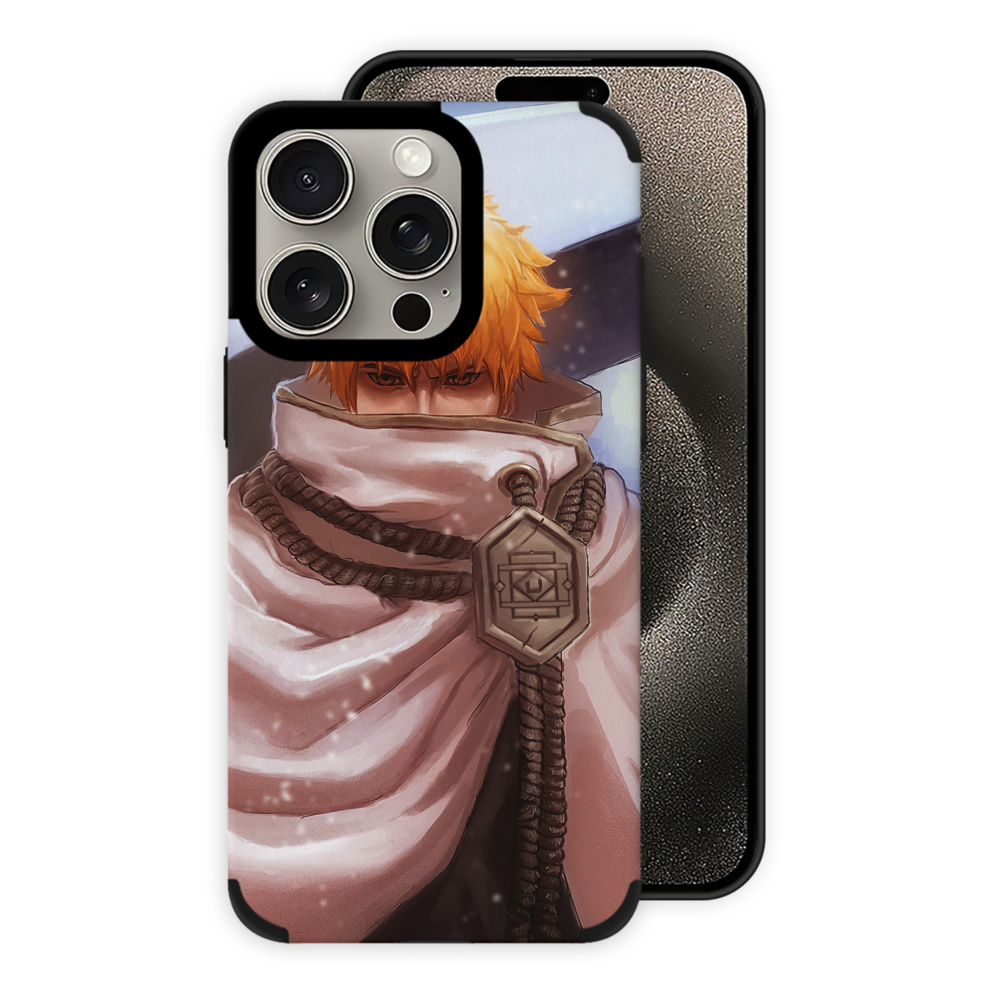 （画像用） ブリーチ BLEACH 【iPhone15ProMax対応】 PUレザー スマホケース 耐衝撃＆黄変防止
