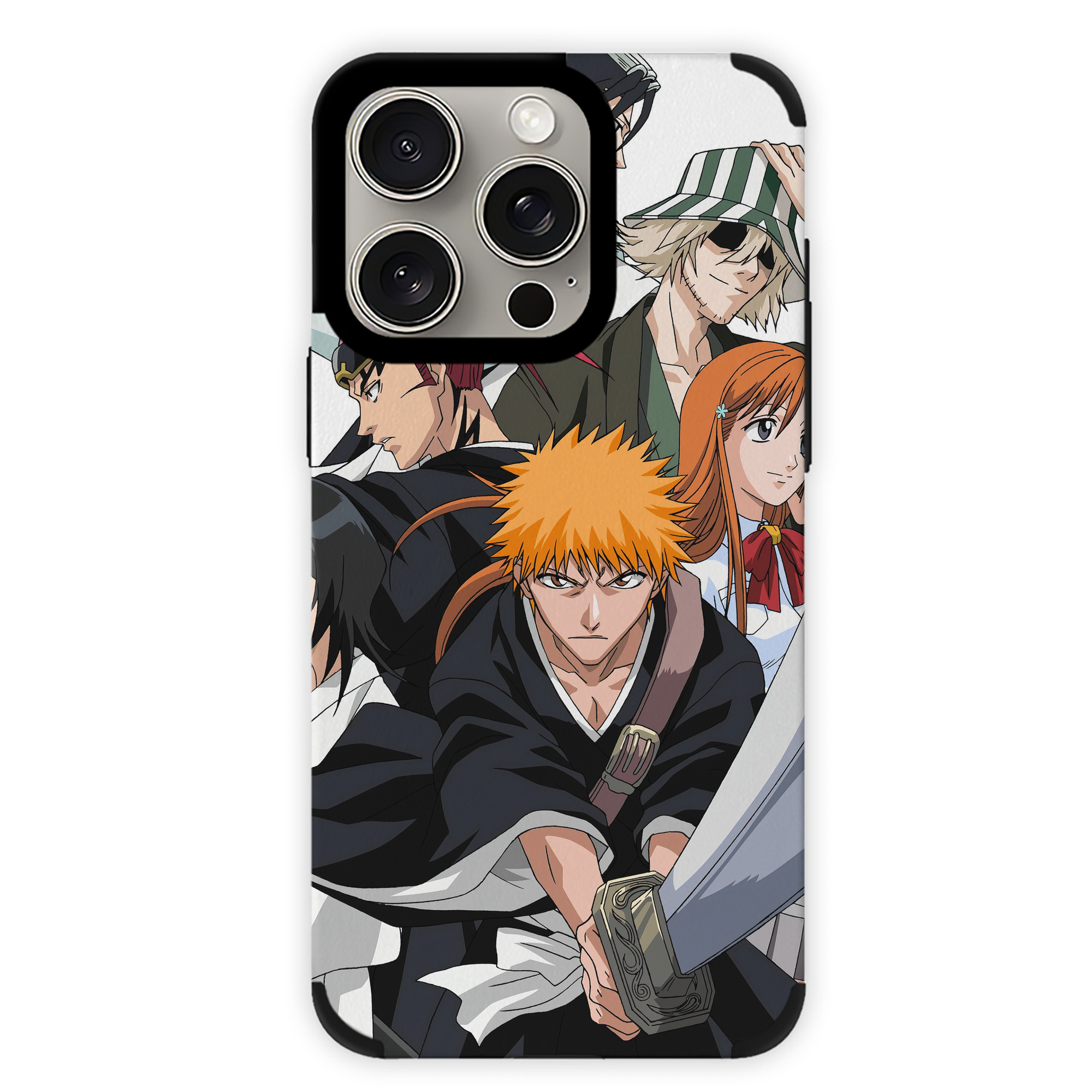 （画像用） ブリーチ BLEACH 【iPhone15ProMax対応】 PUレザー スマホケース 耐衝撃＆黄変防止