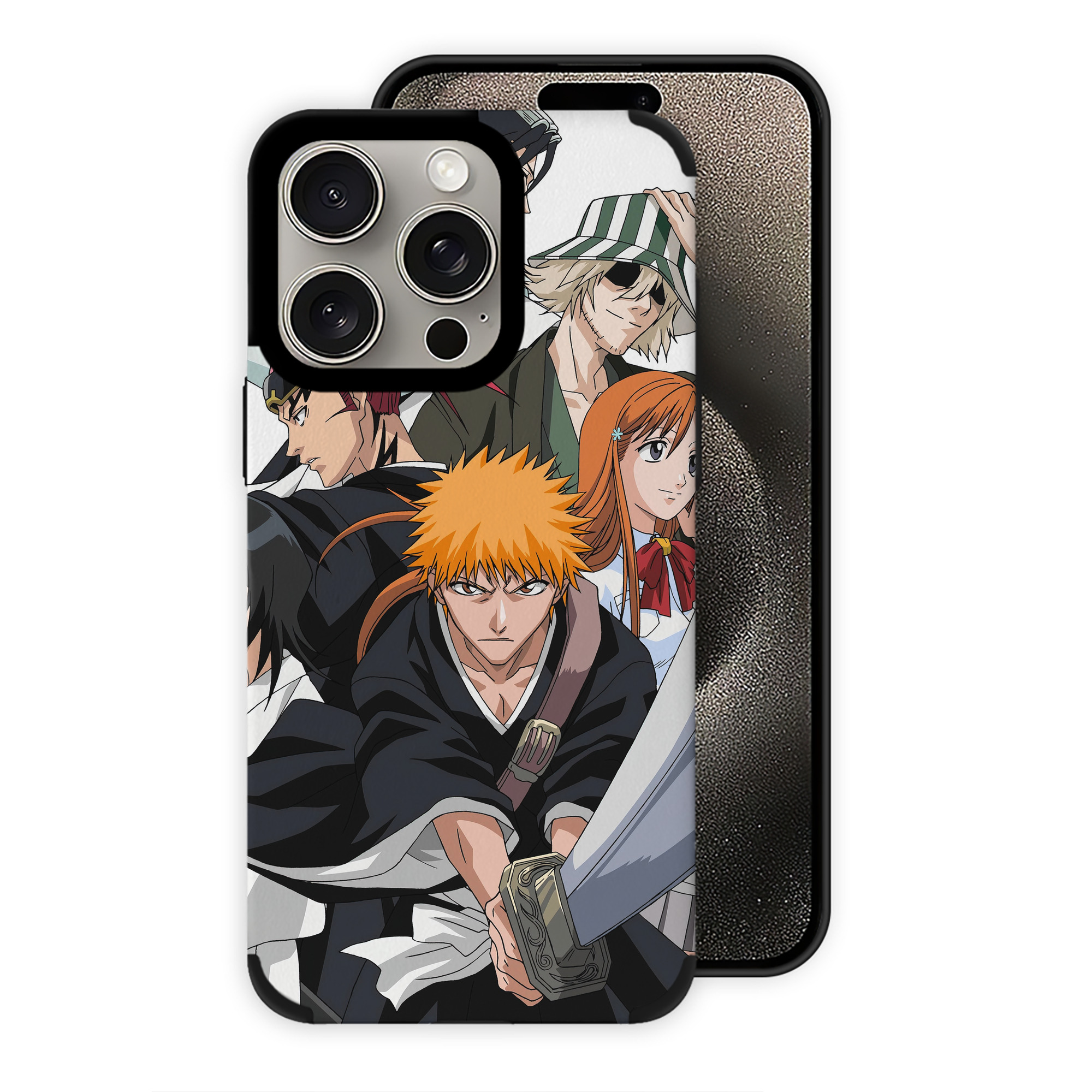 （画像用） ブリーチ BLEACH 【iPhone15ProMax対応】 PUレザー スマホケース 耐衝撃＆黄変防止