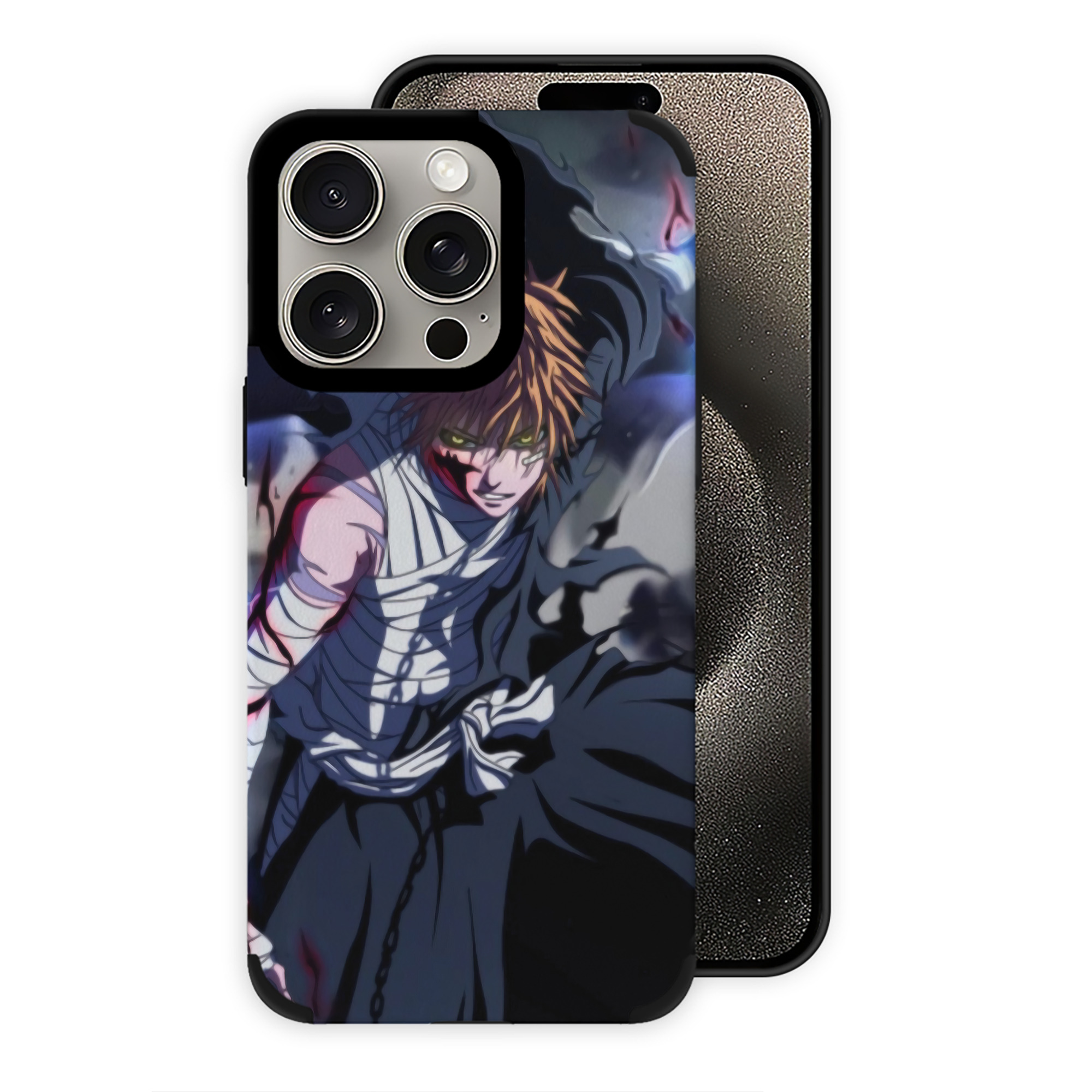 （画像用） ブリーチ BLEACH 【iPhone15ProMax対応】 PUレザー スマホケース 耐衝撃＆黄変防止