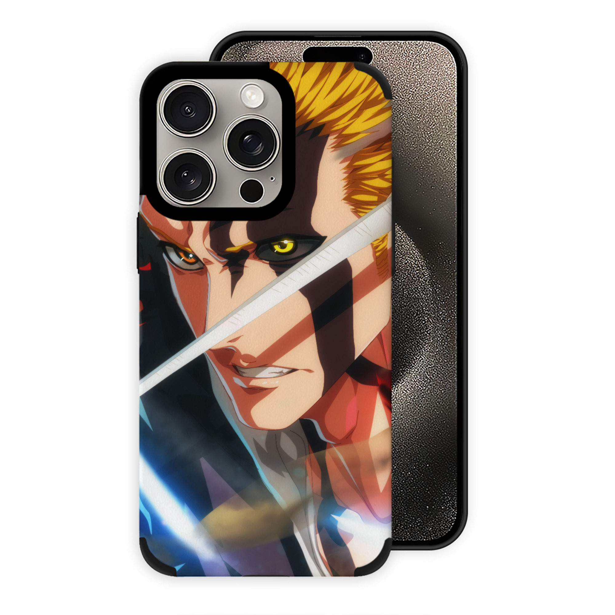 （画像用） ブリーチ BLEACH 【iPhone15ProMax対応】 PUレザー スマホケース 耐衝撃＆黄変防止