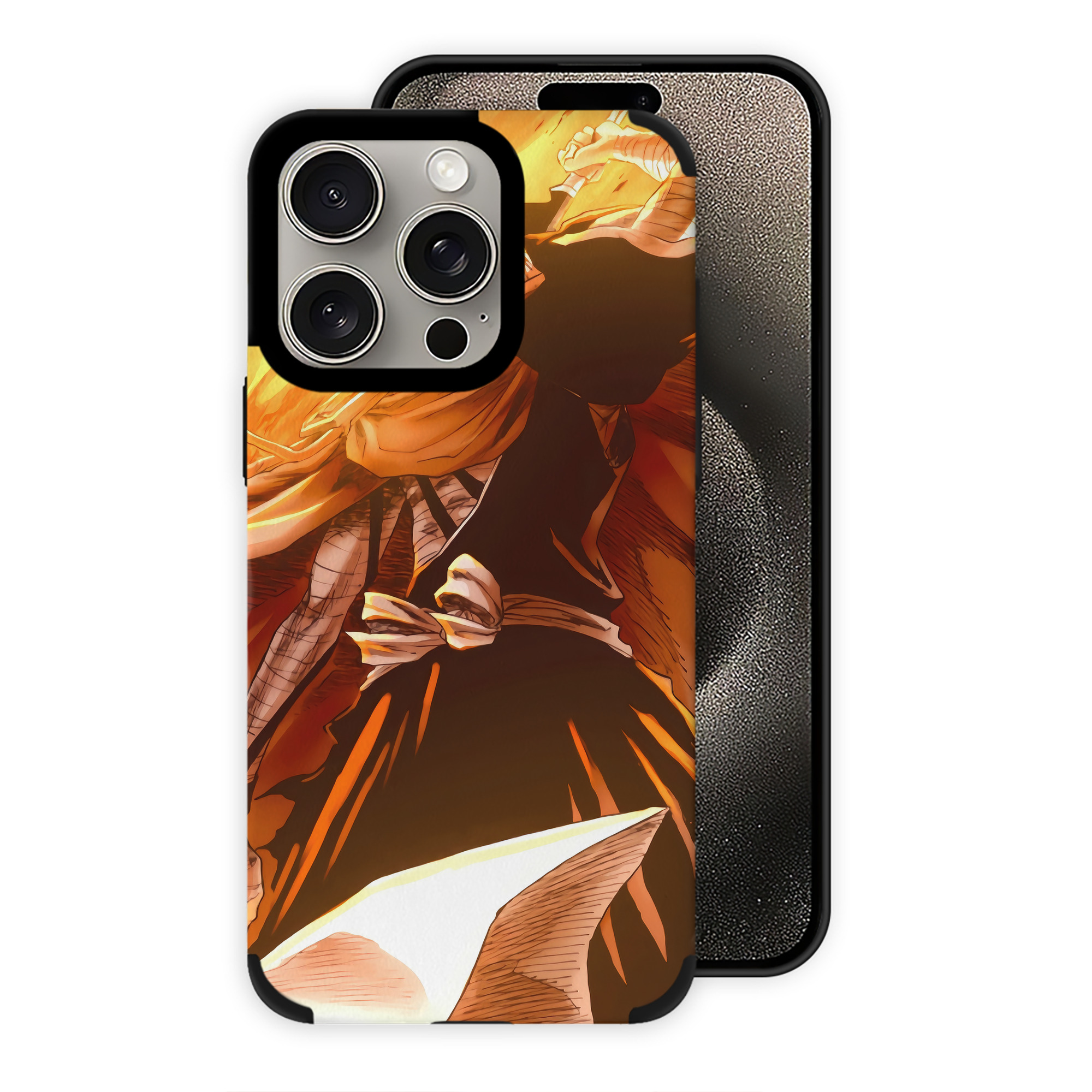 （画像用） ブリーチ BLEACH 【iPhone15ProMax対応】 PUレザー スマホケース 耐衝撃＆黄変防止