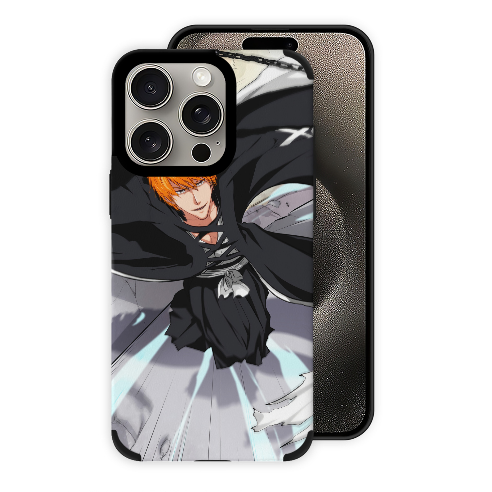 （画像用） ブリーチ BLEACH 【iPhone15ProMax対応】 PUレザー スマホケース 耐衝撃＆黄変防止
