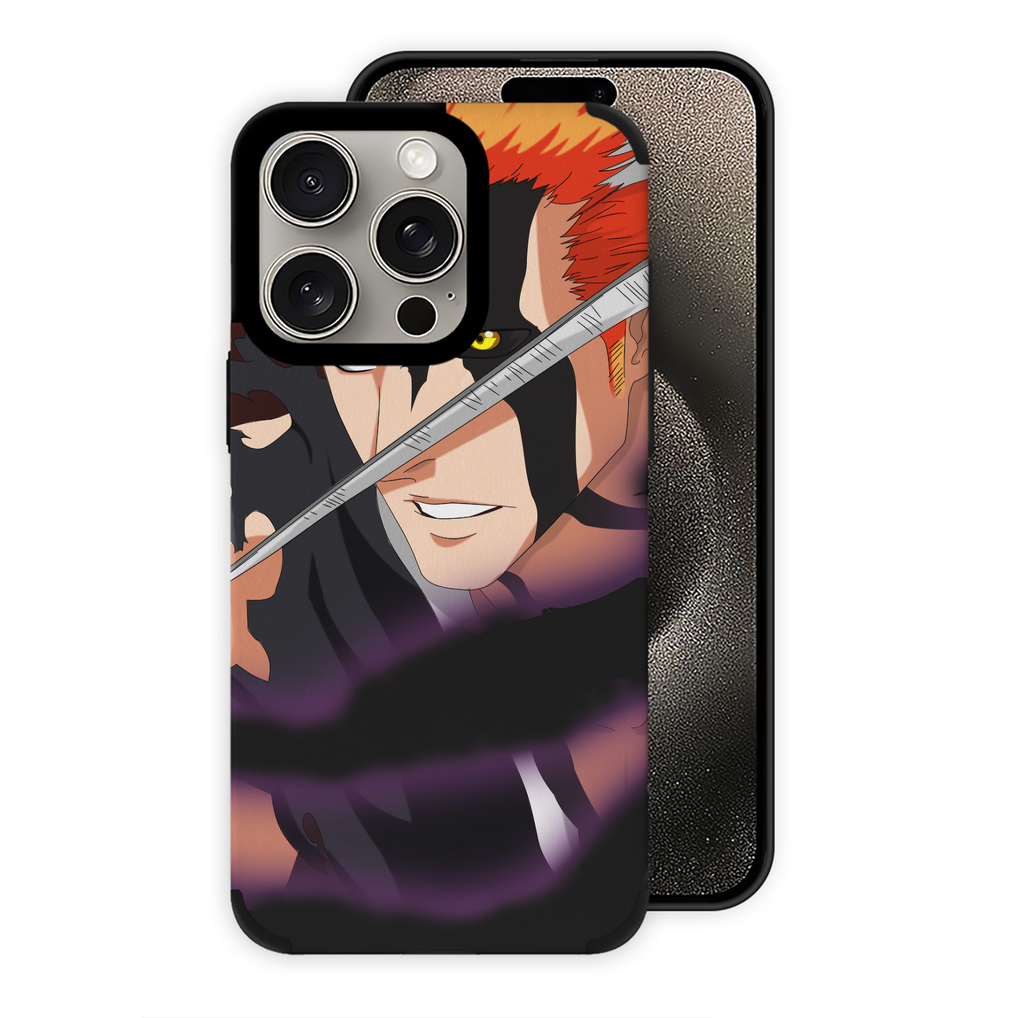（画像用） ブリーチ BLEACH 【iPhone15ProMax対応】 PUレザー スマホケース 耐衝撃＆黄変防止