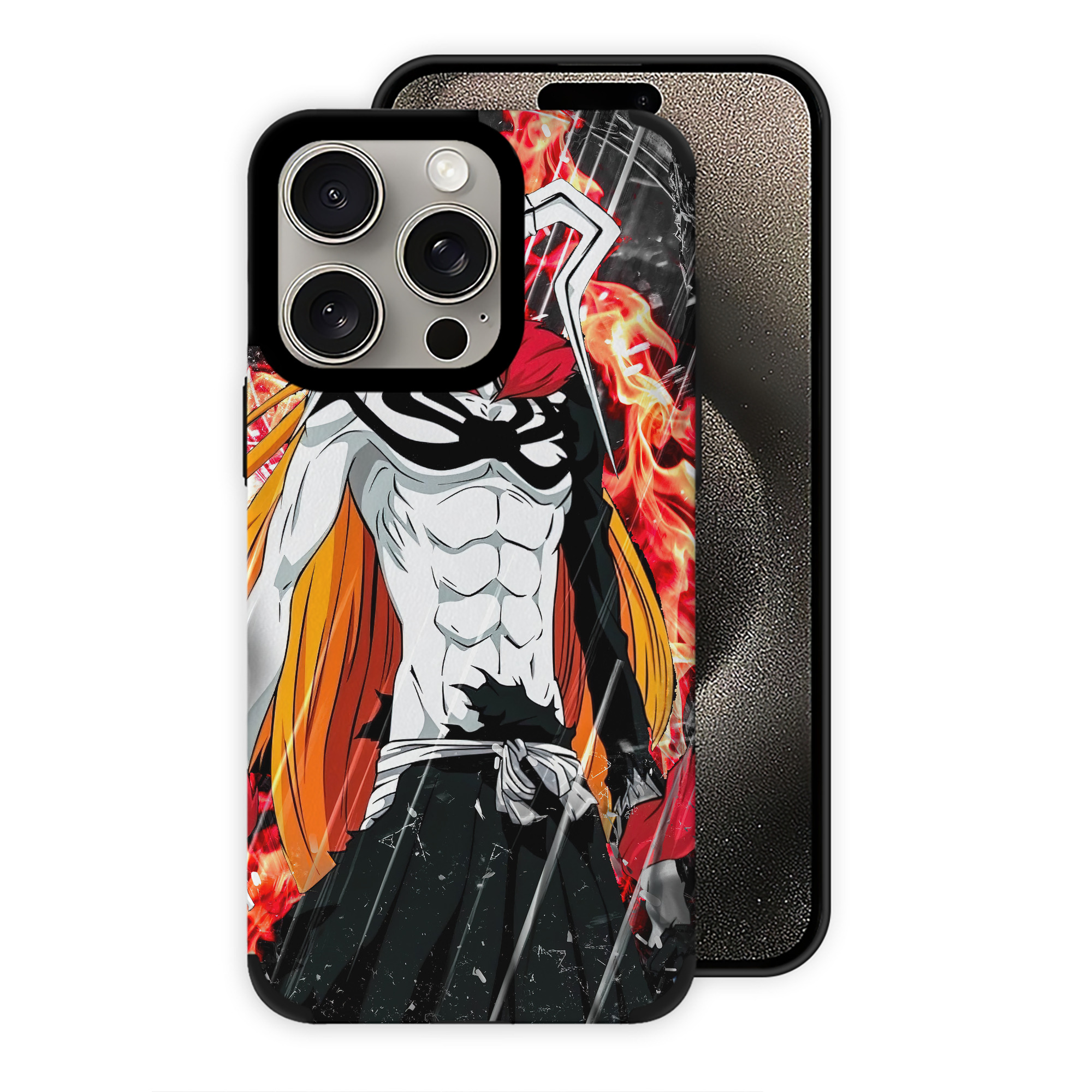 （画像用） ブリーチ BLEACH 【iPhone15ProMax対応】 PUレザー スマホケース 耐衝撃＆黄変防止
