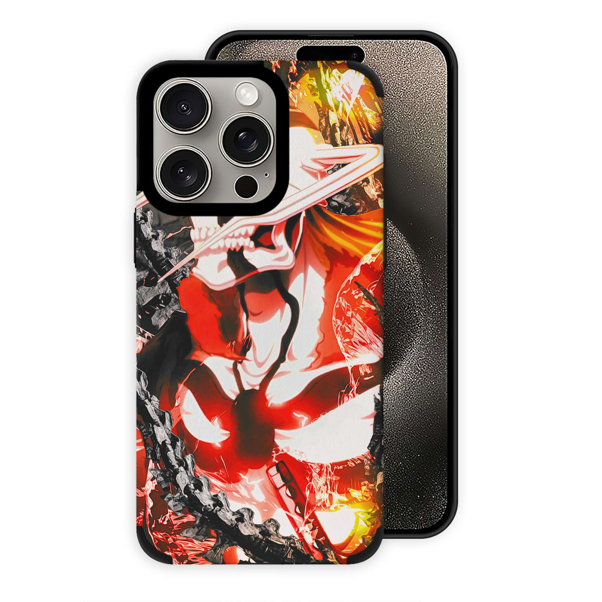 （画像用） ブリーチ BLEACH 【iPhone15ProMax対応】 PUレザー スマホケース 耐衝撃＆黄変防止