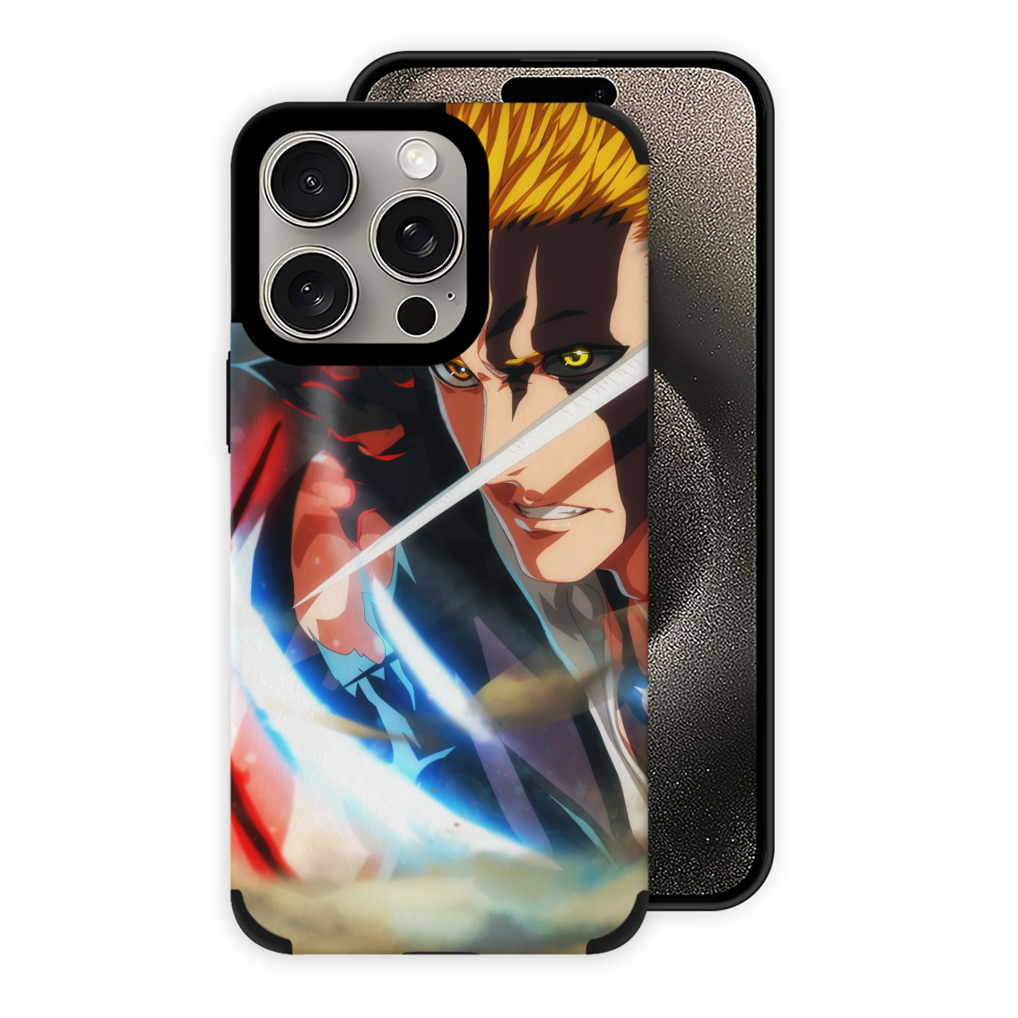 （画像用） ブリーチ BLEACH 【iPhone15ProMax対応】 PUレザー スマホケース 耐衝撃＆黄変防止