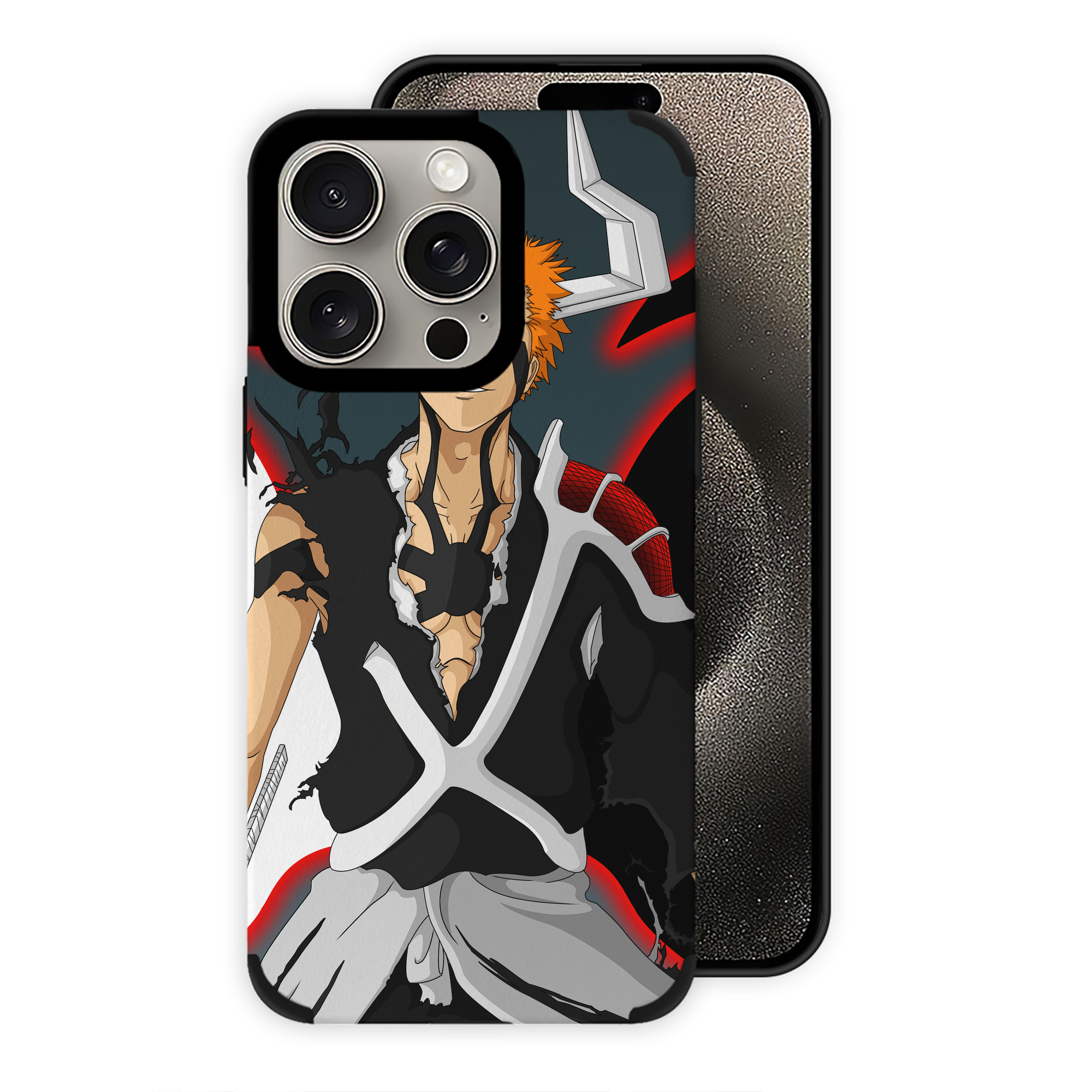 （画像用） ブリーチ BLEACH 【iPhone15ProMax対応】 PUレザー スマホケース 耐衝撃＆黄変防止