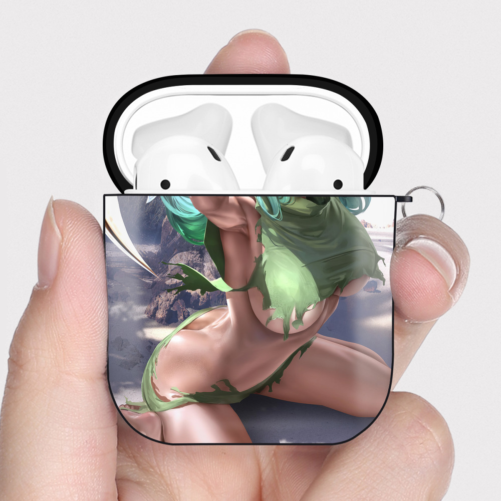 （画像用） ブリーチ BLEACH AirPods 第2世代保護ケース ハードシェル ブラック 耐衝撃・防指紋・カラビナ付き