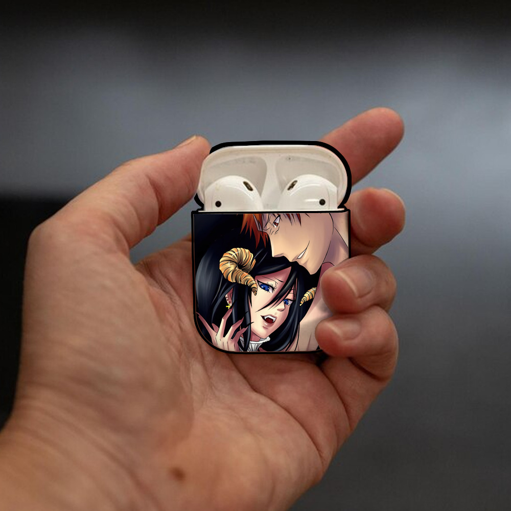 ブリーチ BLEACH AirPods 第2世代保護ケース ハードシェル ブラック 耐衝撃・防指紋・カラビナ付き