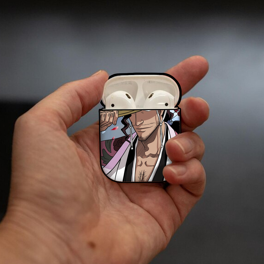 ブリーチ BLEACH AirPods 第2世代保護ケース ハードシェル ブラック 耐衝撃・防指紋・カラビナ付き