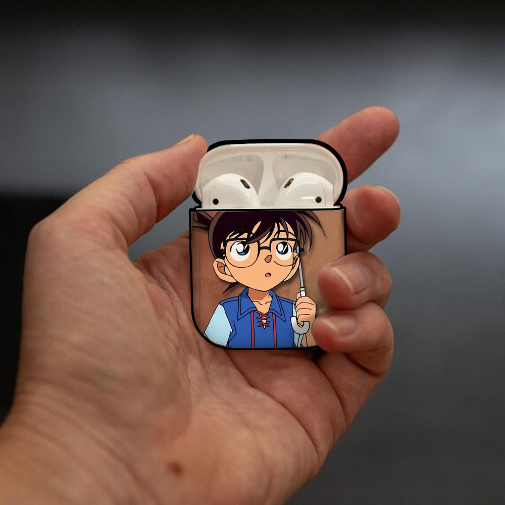 ブリーチ BLEACH AirPods 第2世代保護ケース ハードシェル ブラック 耐衝撃・防指紋・カラビナ付き