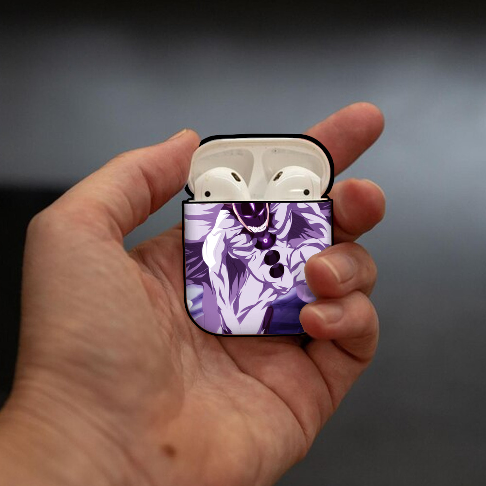 ブリーチ BLEACH AirPods 第2世代保護ケース ハードシェル ブラック 耐衝撃・防指紋・カラビナ付き