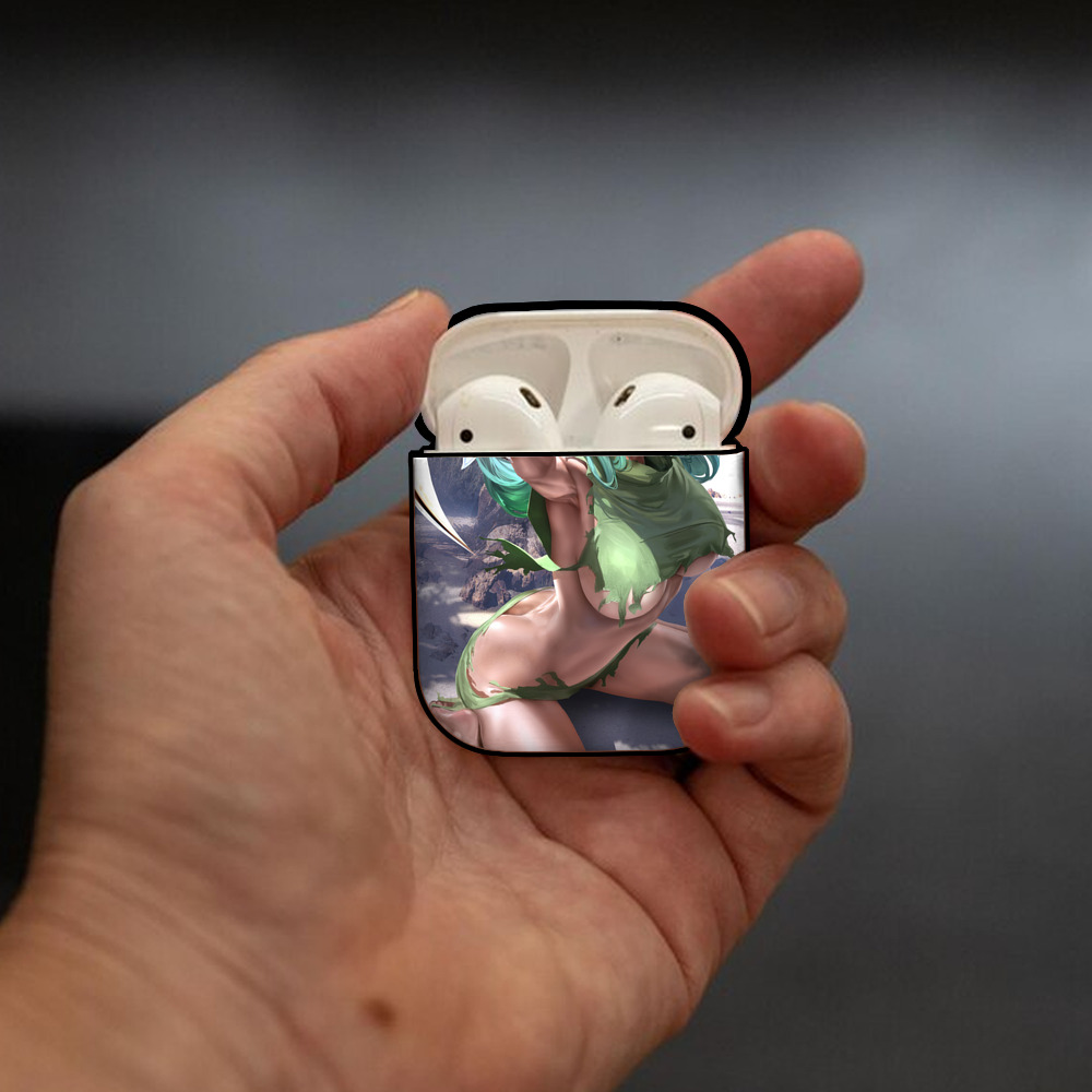 ブリーチ BLEACH AirPods 第2世代保護ケース ハードシェル ブラック 耐衝撃・防指紋・カラビナ付き