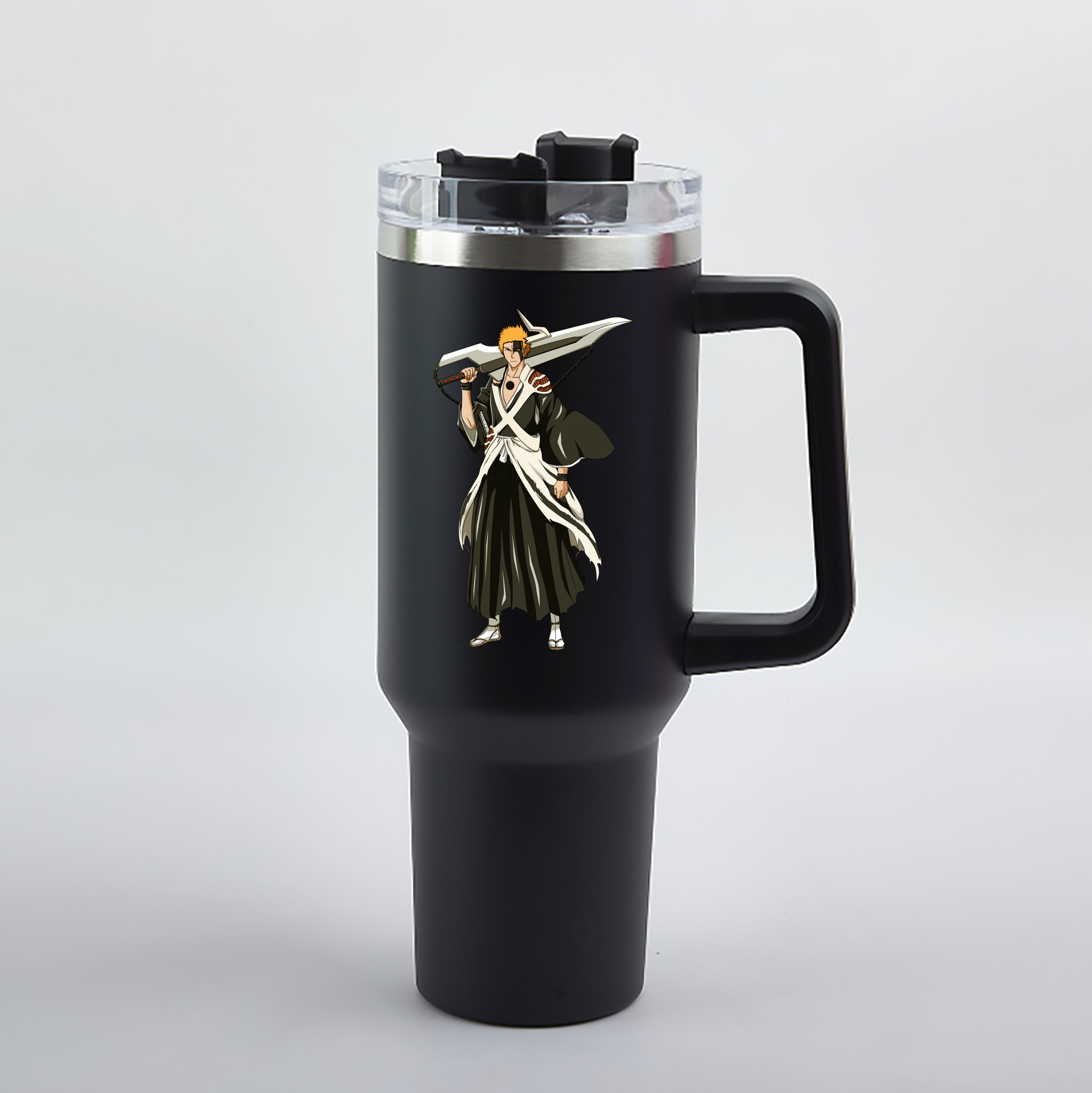 （画像用） ブリーチ 黒崎一護（くろさき いちご）BLEACH Kurosaki Ichigo 1200mL車用タンブラー（カラープリント）