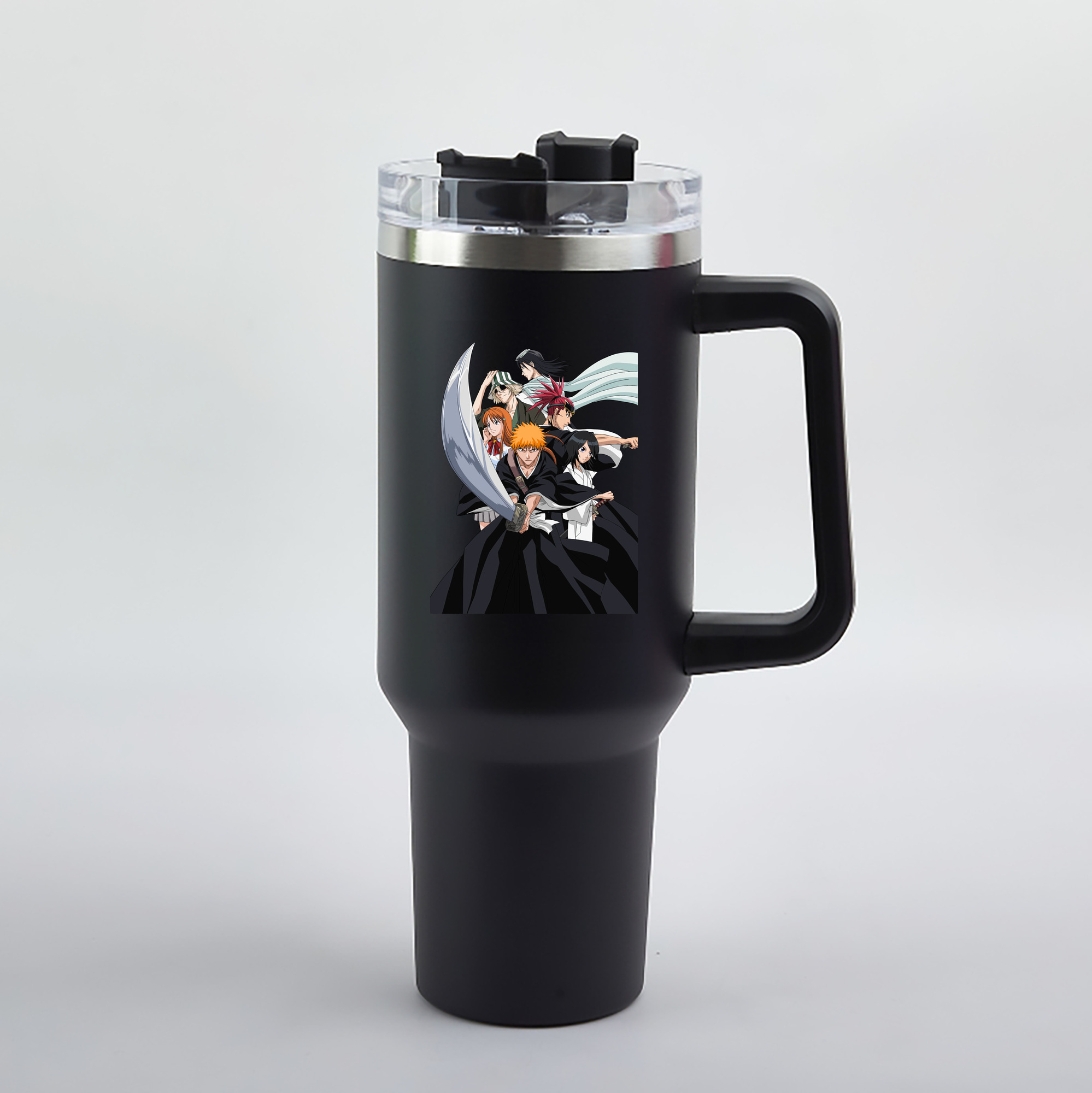 （画像用） ブリーチ 黒崎一護（くろさき いちご）BLEACH Kurosaki Ichigo 1200mL車用タンブラー（カラープリント）