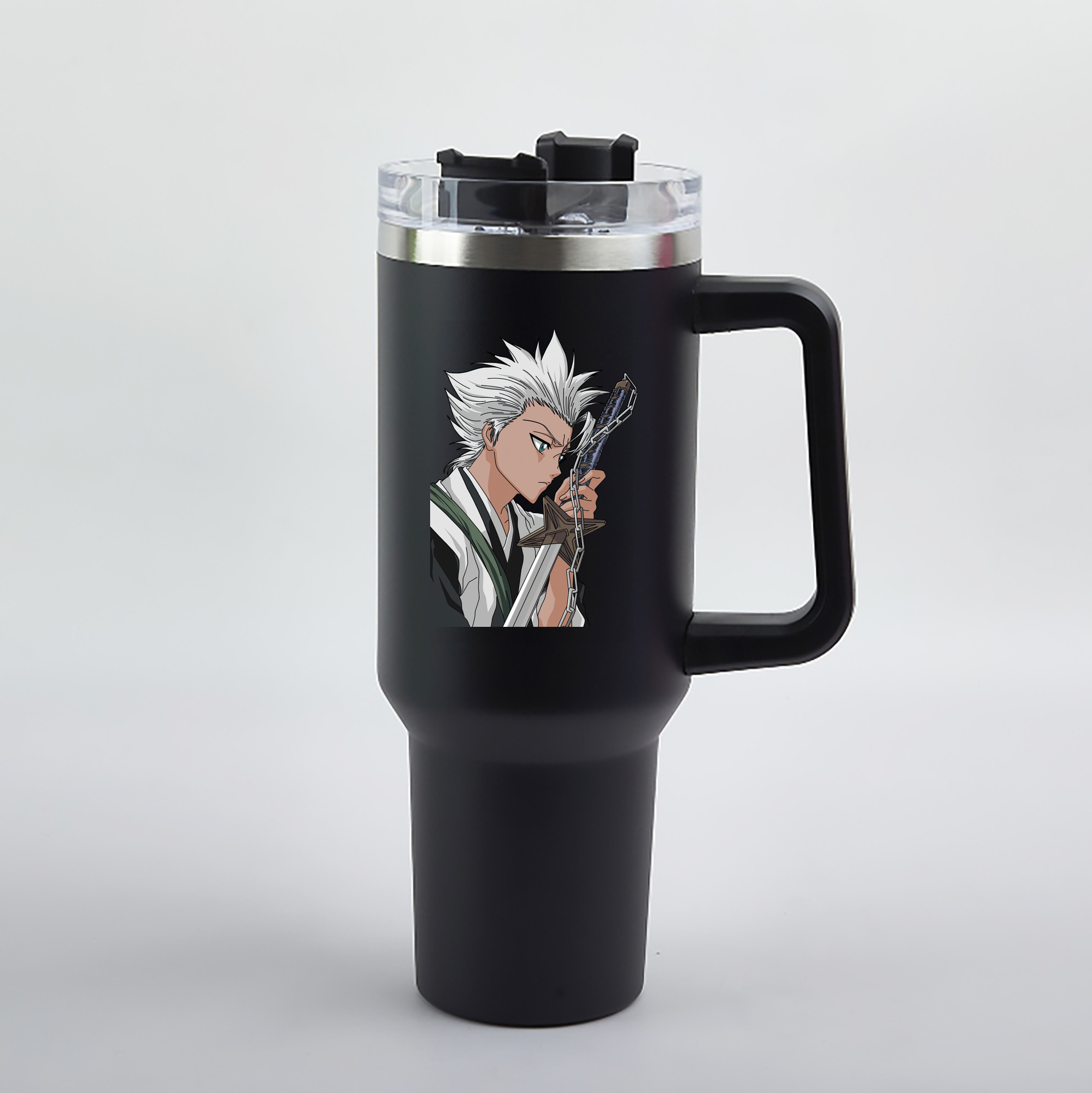 （画像用） ブリーチ 日番谷冬獅郎（ひつがや とうしろう） BLEACH Hitsugaya Toushirou 1200mL車用タンブラー（カラープリント）