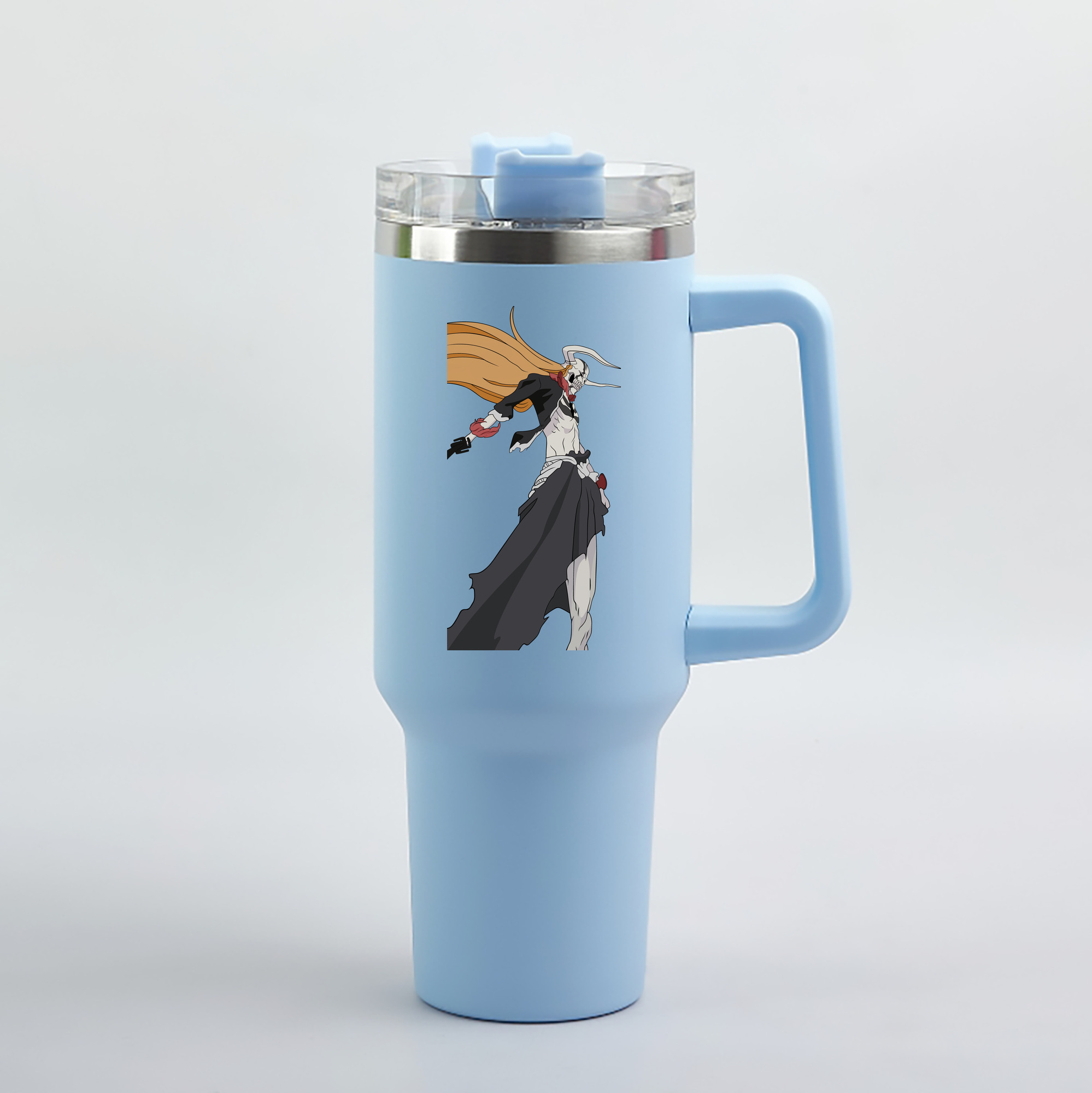 （画像用） ブリーチ 黒崎一護（くろさき いちご）BLEACH Kurosaki Ichigo 1200mL車用タンブラー（カラープリント）