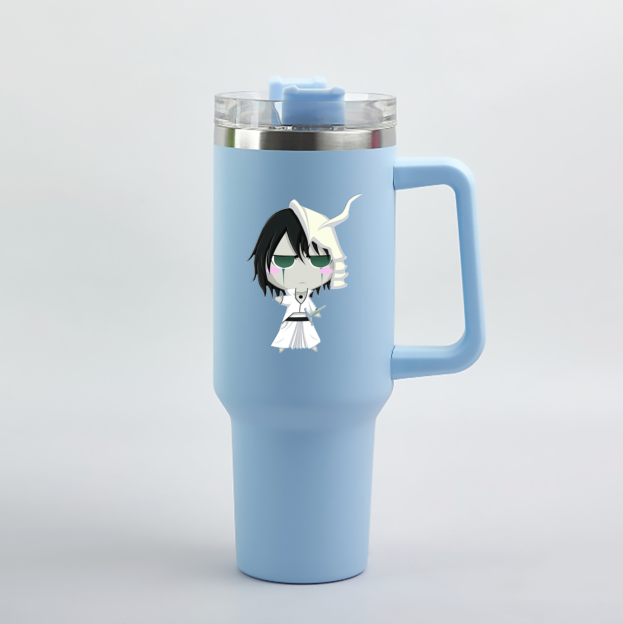 （画像用） ブリーチ ウルキオラ·シファー BLEACH Ulquiorra cifer 1200mL車用タンブラー（カラープリント）