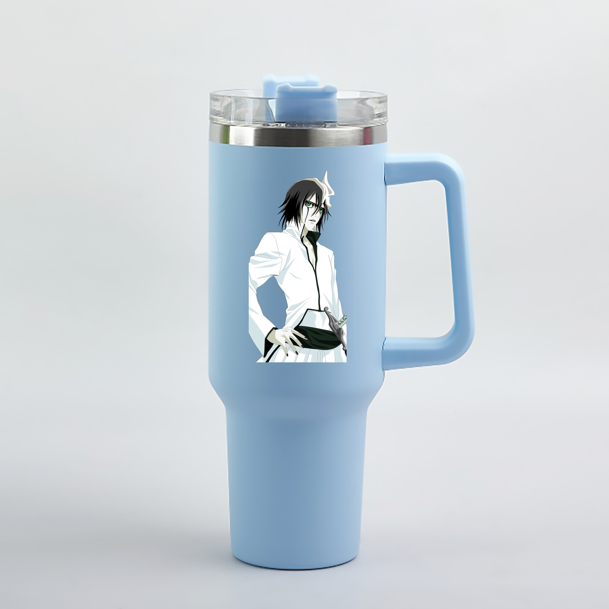（画像用） ブリーチ ウルキオラ·シファー BLEACH Ulquiorra cifer 1200mL車用タンブラー（カラープリント）