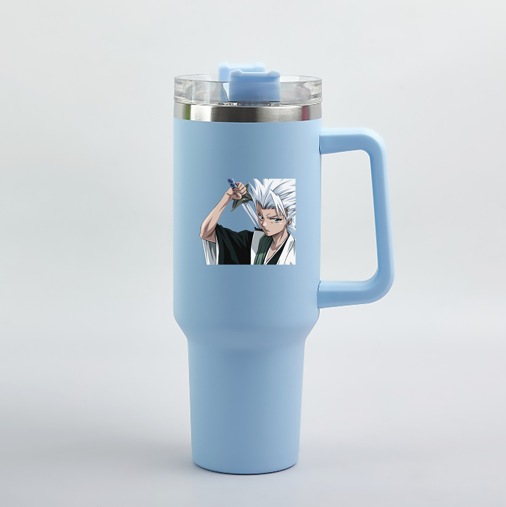 （画像用） ブリーチ 日番谷冬獅郎（ひつがや とうしろう） BLEACH Hitsugaya Toushirou 1200mL車用タンブラー（カラープリント）