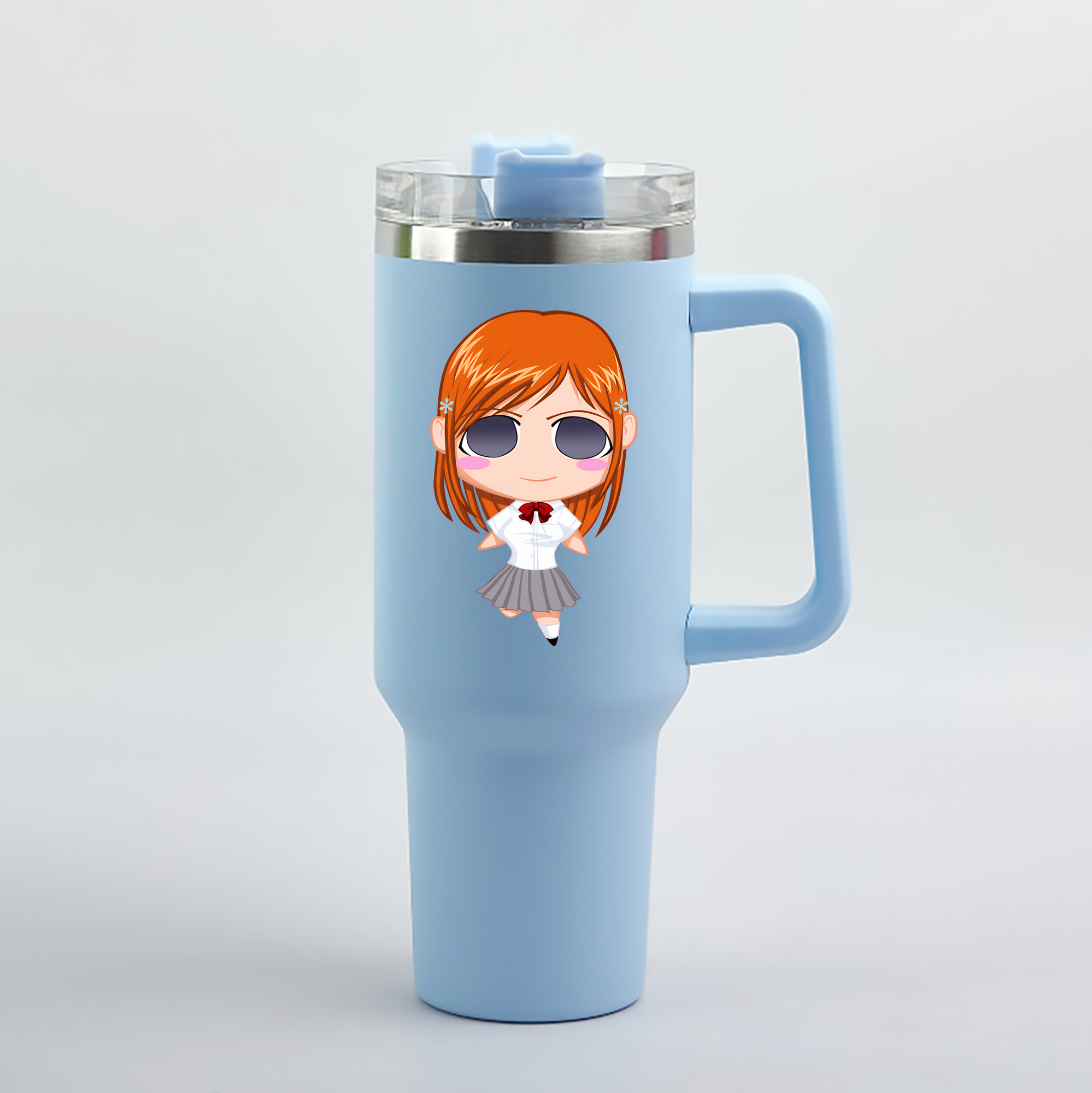 （画像用） ブリーチ 井上織姫（いのうえおりひめ） BLEACH Inoue Orihime 1200mL車用タンブラー（カラープリント）