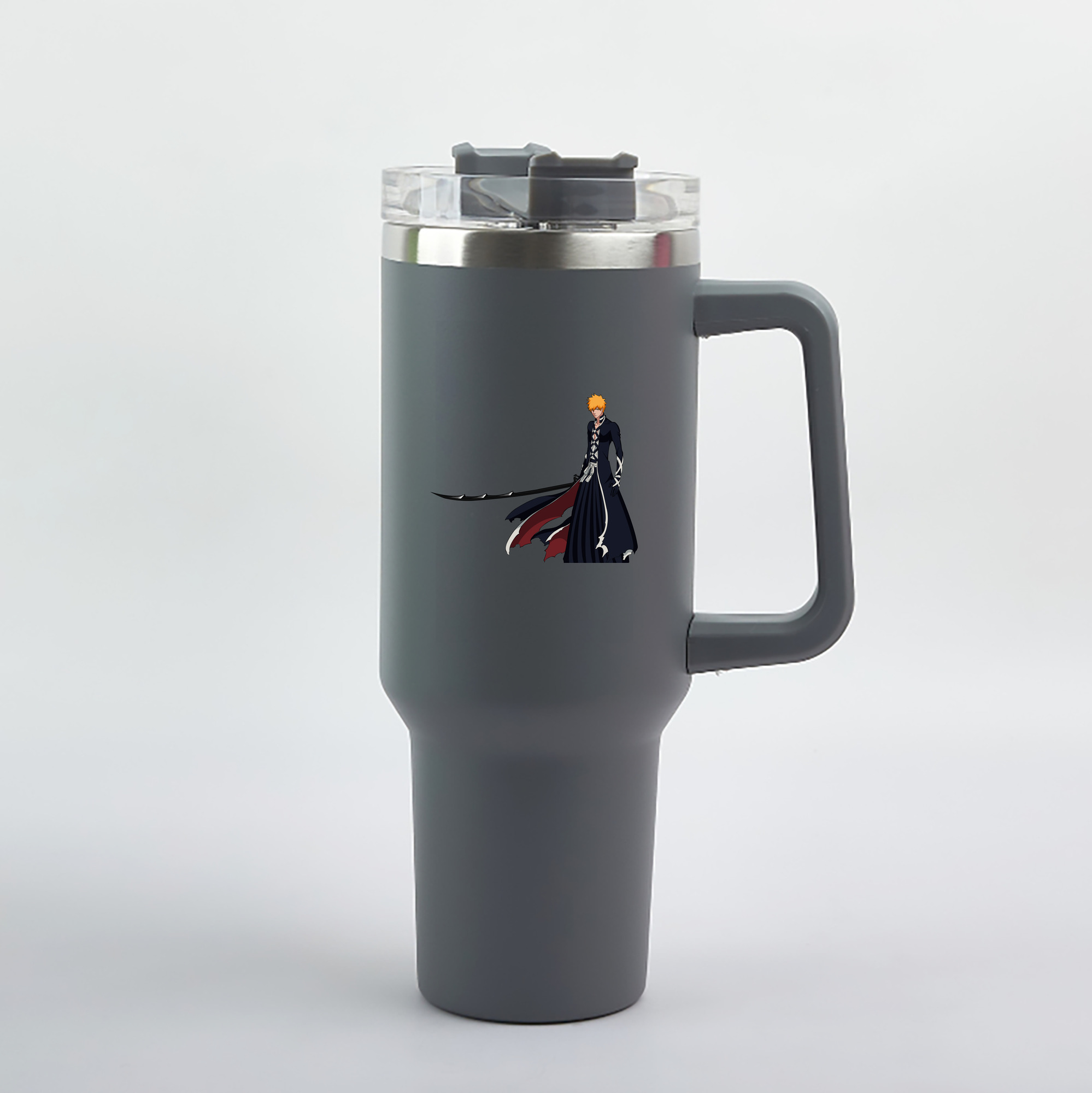 （画像用） ブリーチ 黒崎一護（くろさき いちご）BLEACH Kurosaki Ichigo 1200mL車用タンブラー（カラープリント）