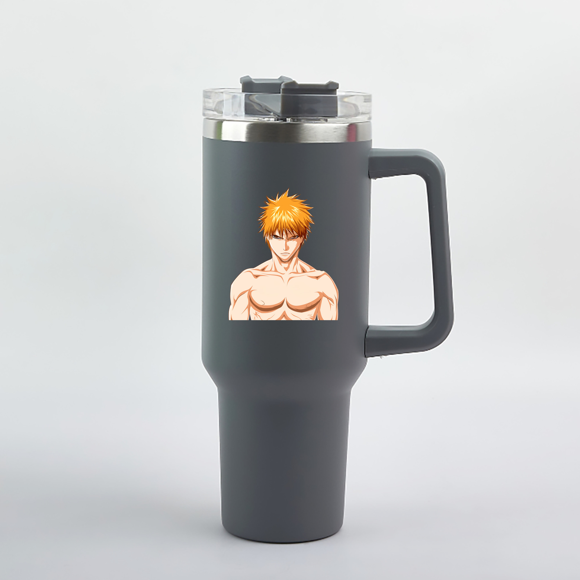 （画像用） ブリーチ 黒崎一護（くろさき いちご）BLEACH Kurosaki Ichigo 1200mL車用タンブラー（カラープリント）