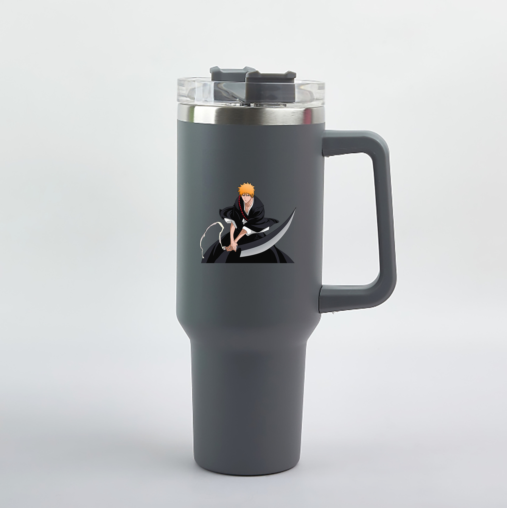 （画像用） ブリーチ 黒崎一護（くろさき いちご）BLEACH Kurosaki Ichigo 1200mL車用タンブラー（カラープリント）