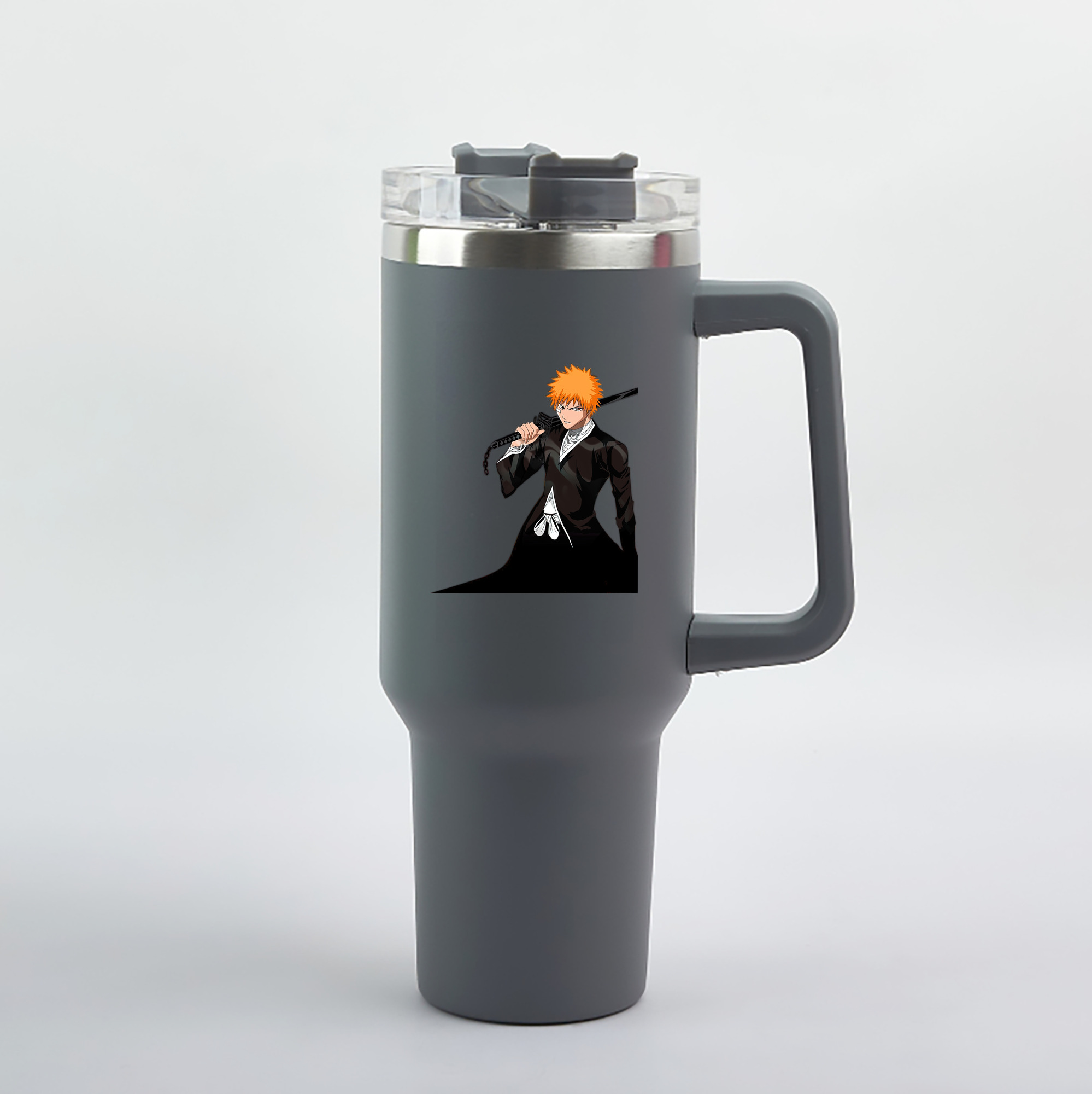 （画像用） ブリーチ 黒崎一護（くろさき いちご）BLEACH Kurosaki Ichigo 1200mL車用タンブラー（カラープリント）