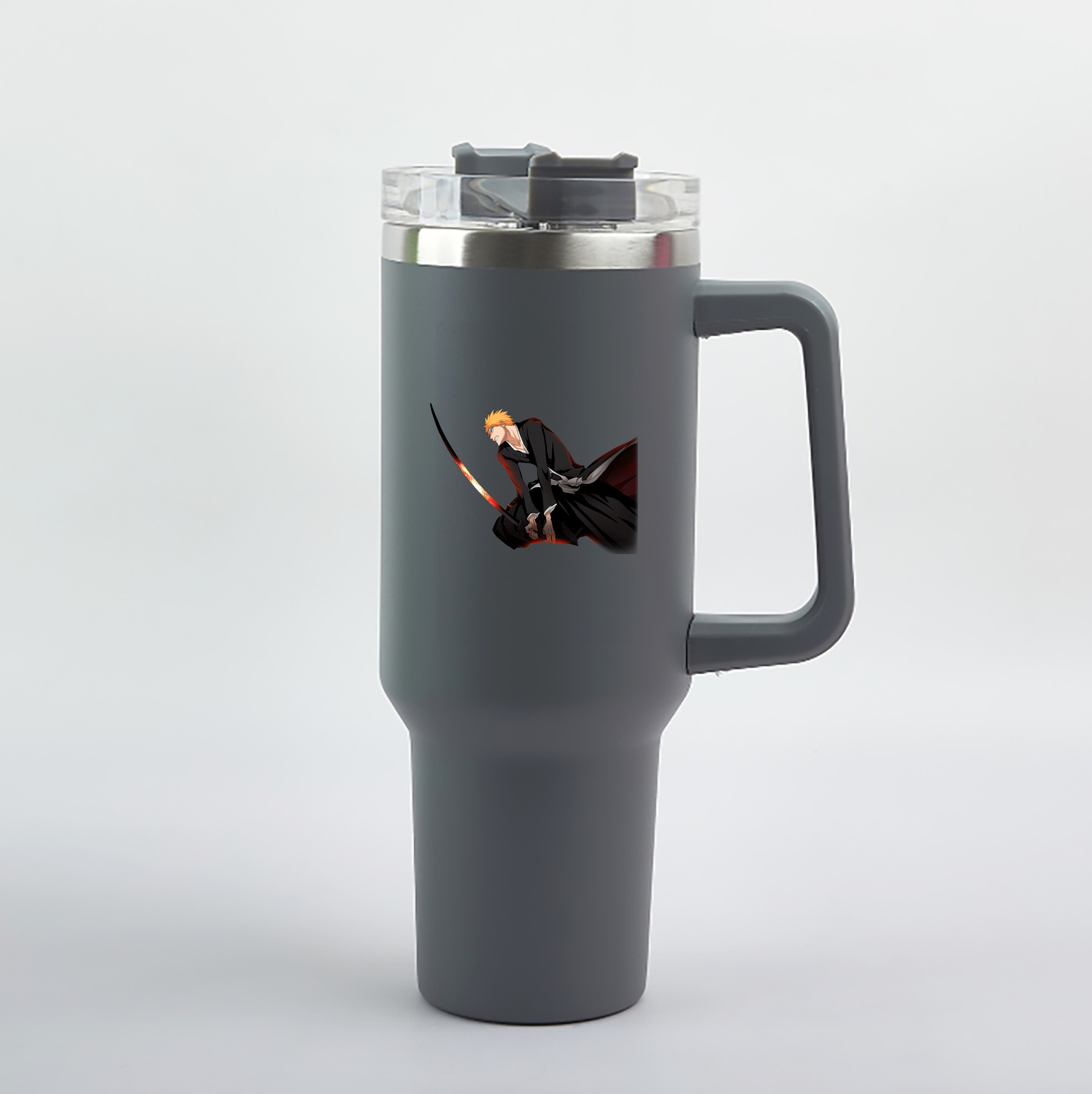 （画像用） ブリーチ 黒崎一護（くろさき いちご）BLEACH Kurosaki Ichigo 1200mL車用タンブラー（カラープリント）