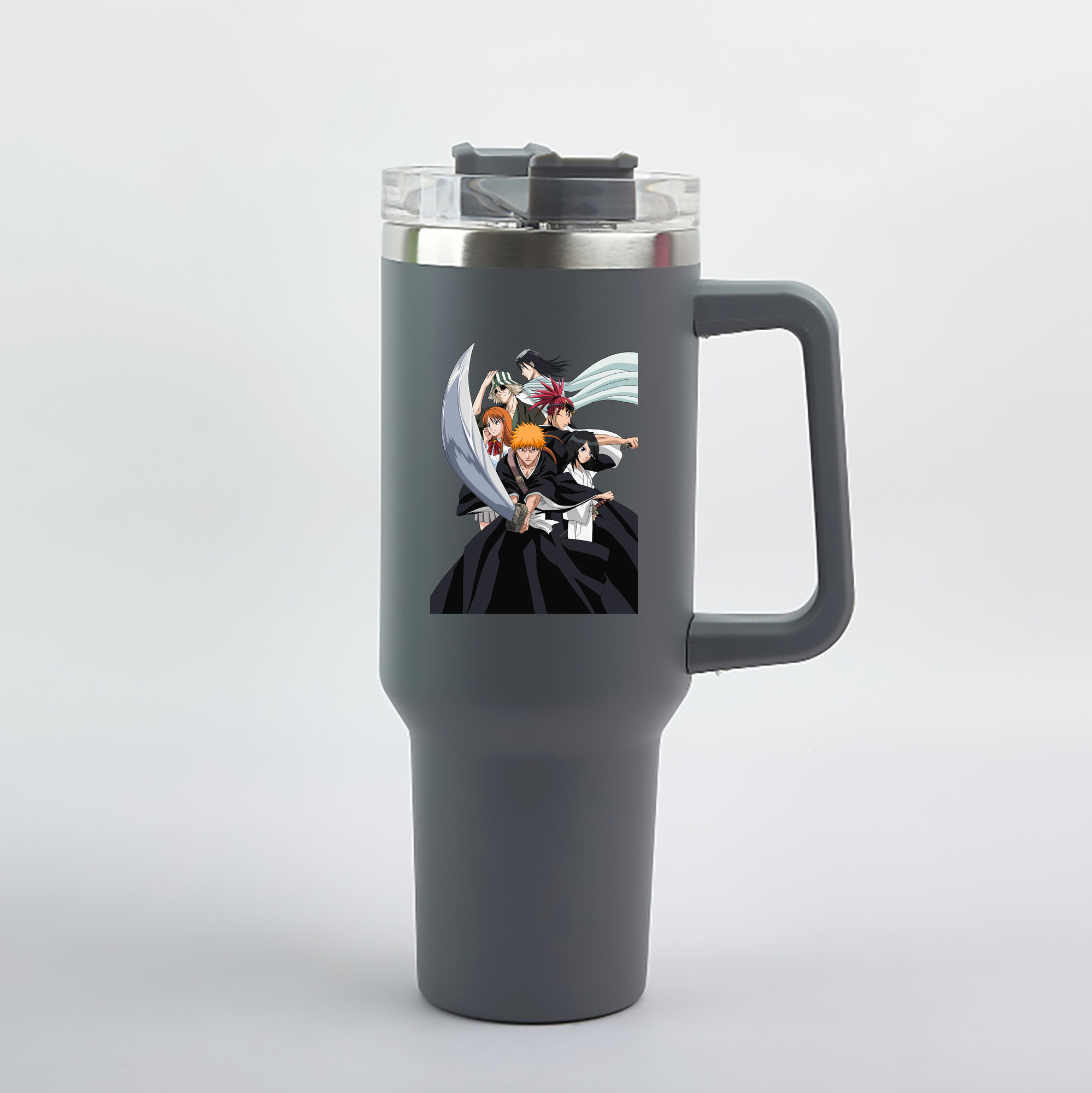 （画像用） ブリーチ 黒崎一護（くろさき いちご）BLEACH Kurosaki Ichigo 1200mL車用タンブラー（カラープリント）