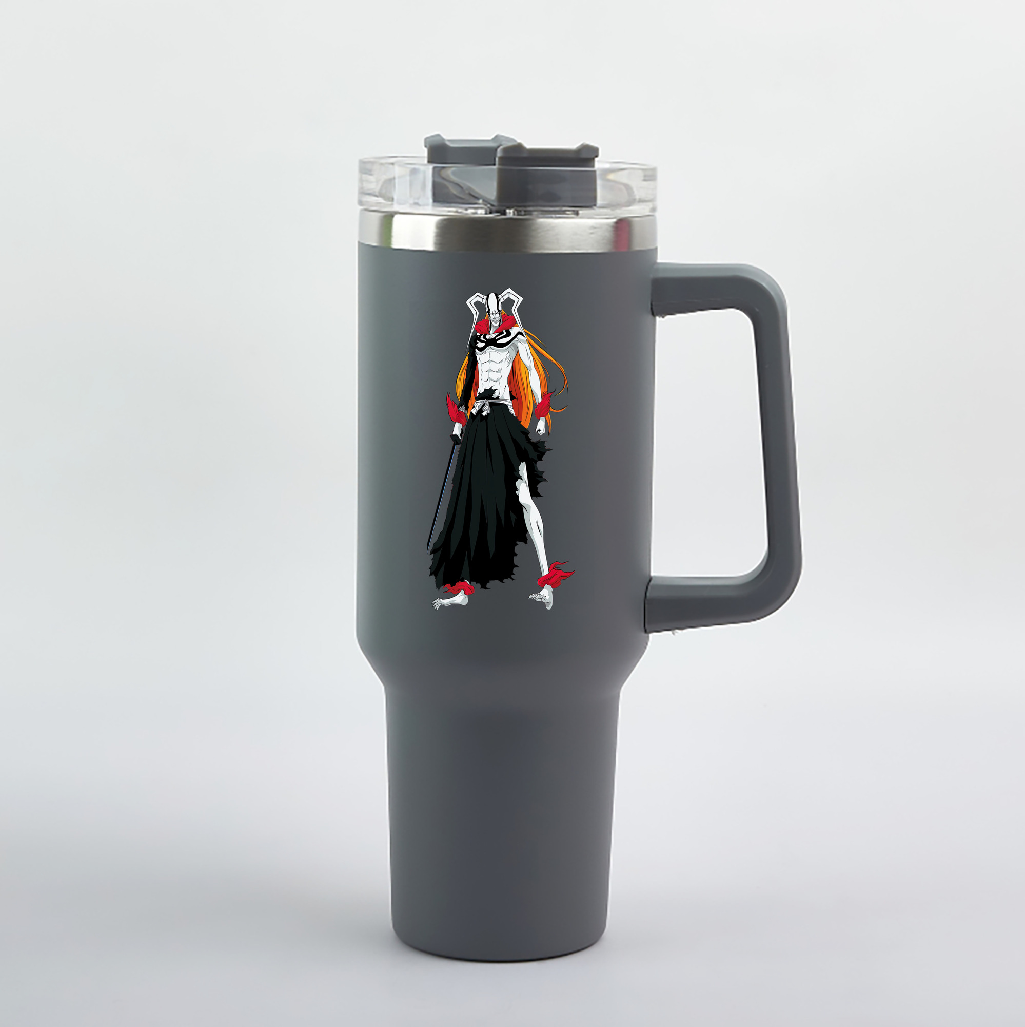 （画像用） ブリーチ 黒崎一護（くろさき いちご）BLEACH Kurosaki Ichigo 1200mL車用タンブラー（カラープリント）
