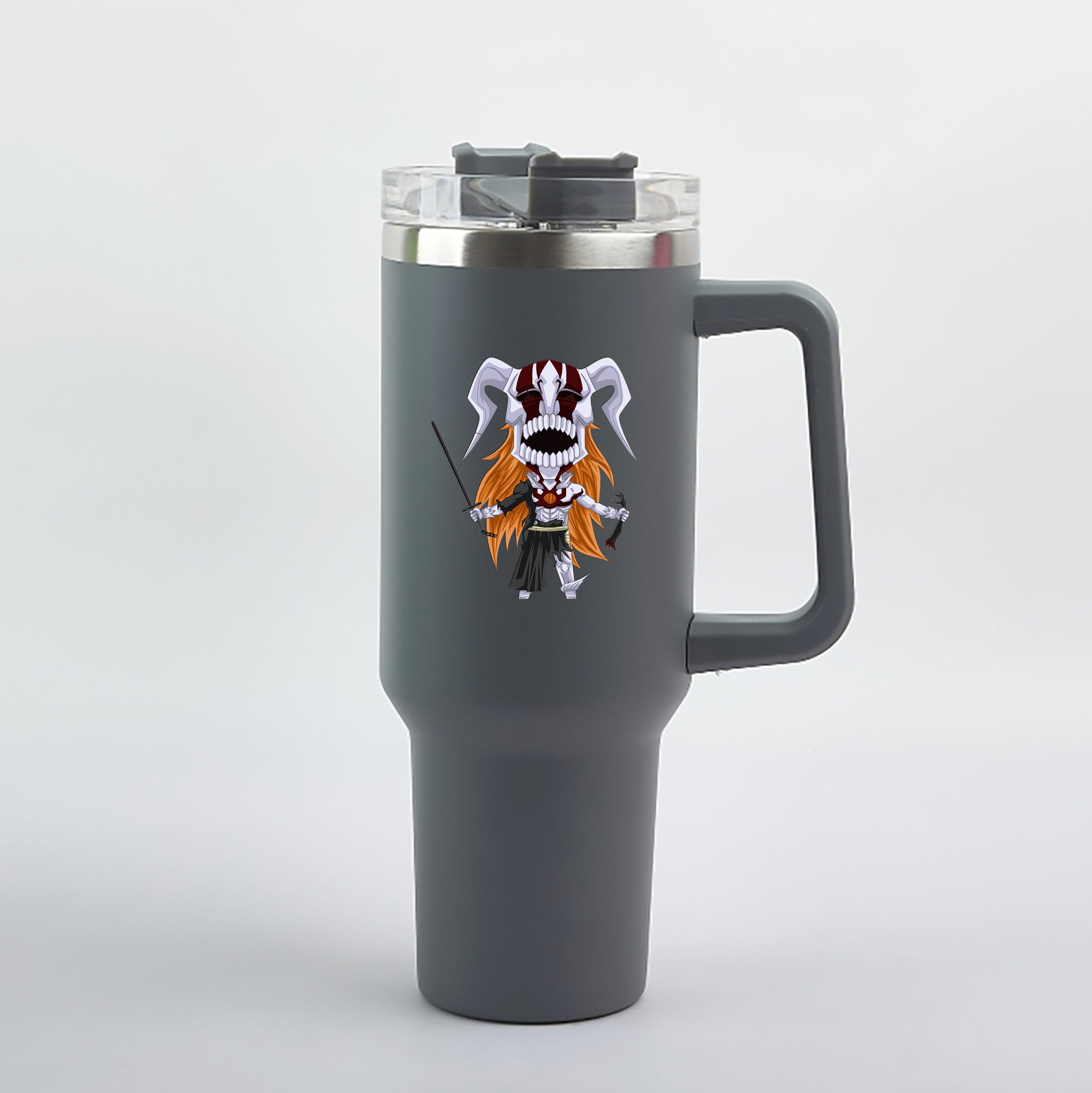 （画像用） ブリーチ 黒崎一護（くろさき いちご）BLEACH Kurosaki Ichigo 1200mL車用タンブラー（カラープリント）