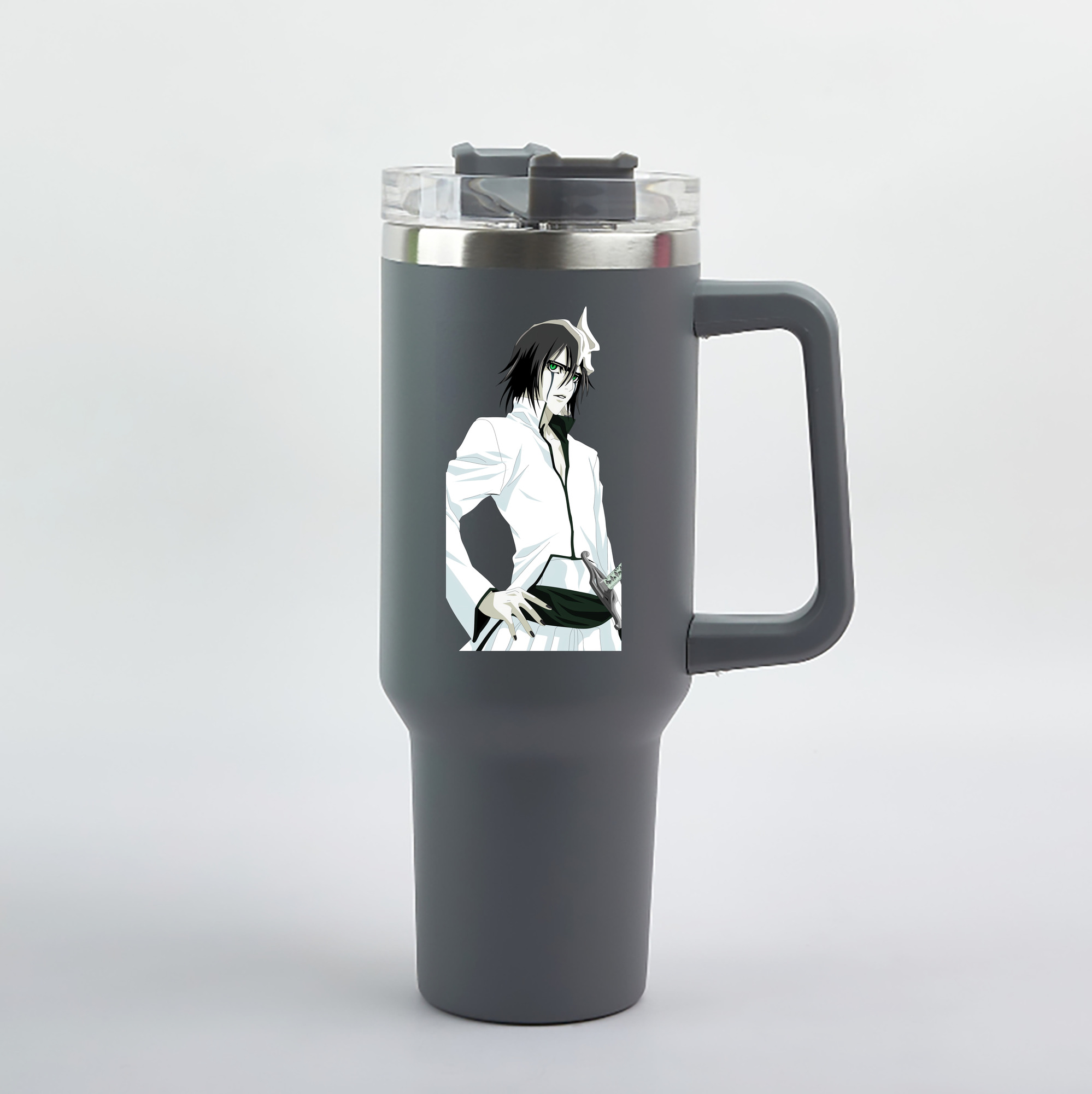 （画像用） ブリーチ ウルキオラ·シファー BLEACH Ulquiorra cifer 1200mL車用タンブラー（カラープリント）