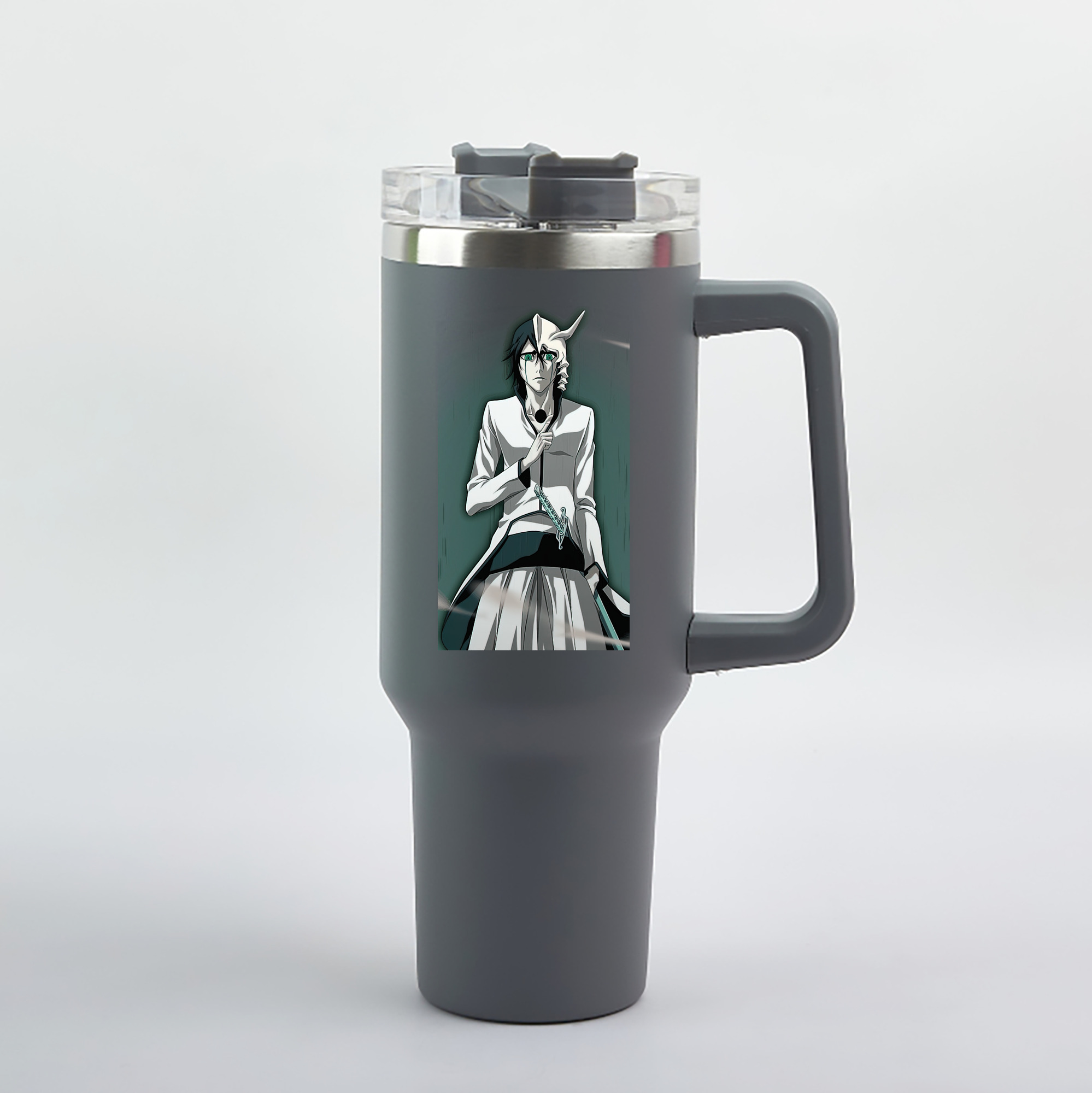 （画像用） ブリーチ ウルキオラ·シファー BLEACH Ulquiorra cifer 1200mL車用タンブラー（カラープリント）