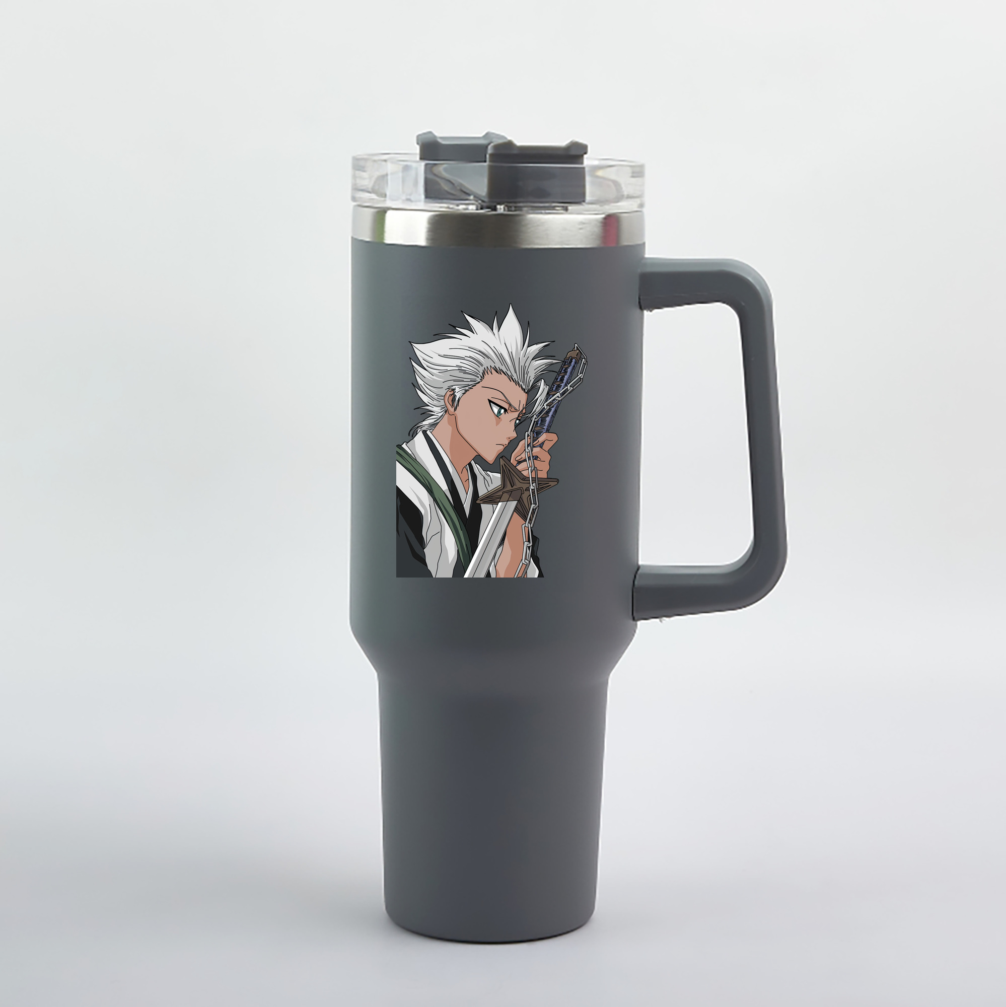 （画像用） ブリーチ 日番谷冬獅郎（ひつがや とうしろう） BLEACH Hitsugaya Toushirou 1200mL車用タンブラー（カラープリント）