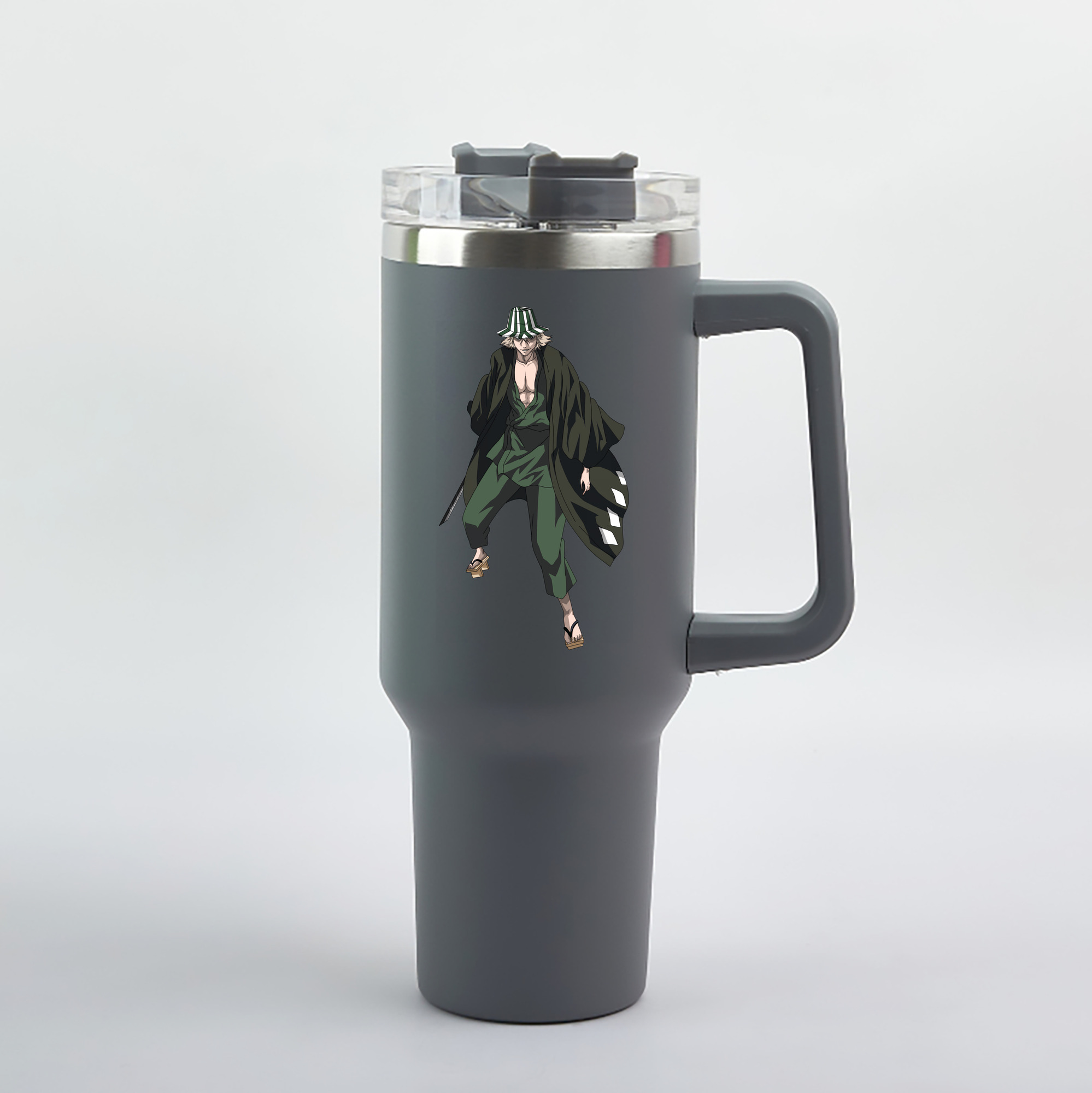 （画像用） "ブリーチ 浦原 喜助（うらはら きすけ） BLEACH Urahara Kisuke " 1200mL車用タンブラー（カラープリント）