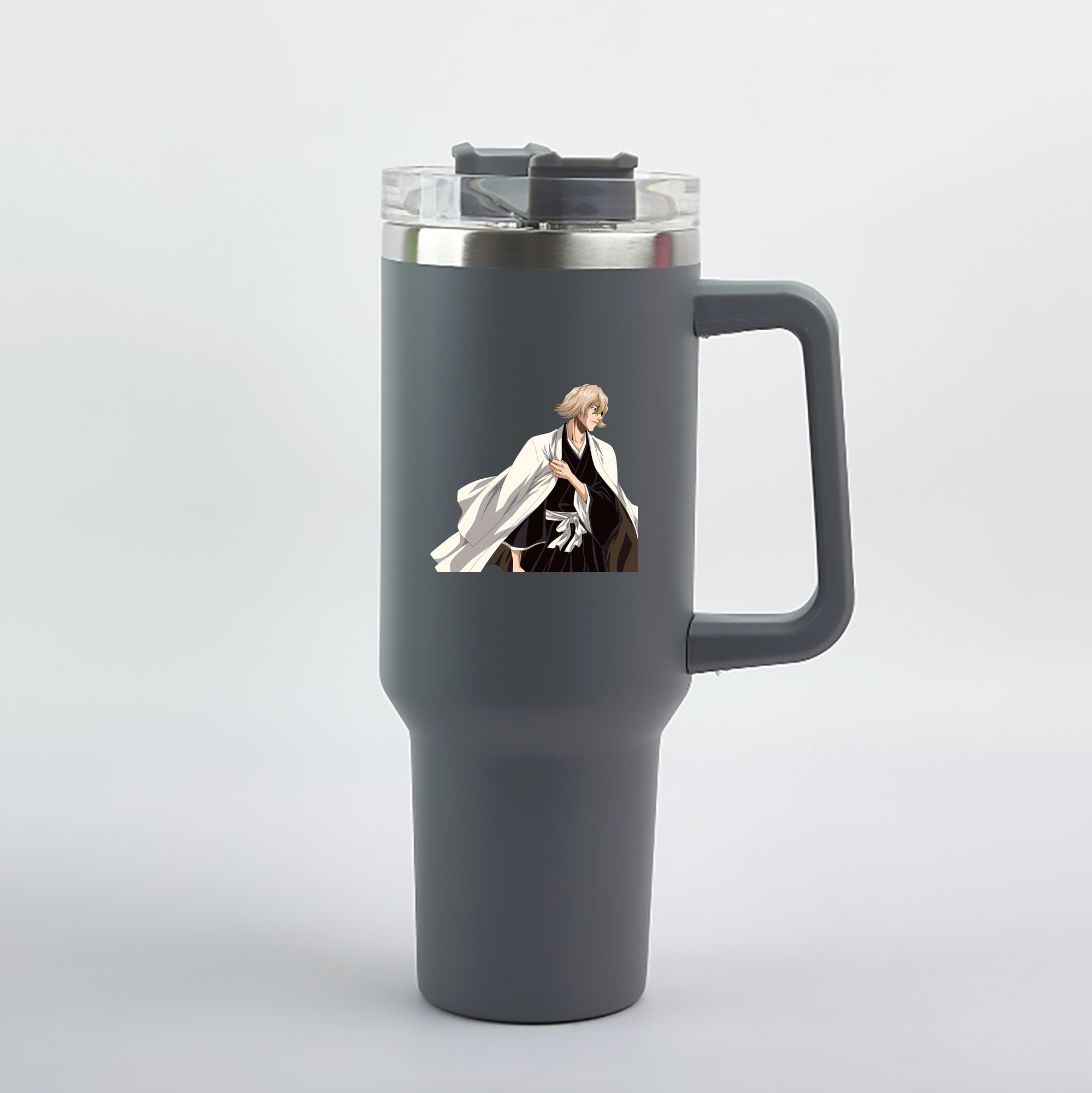 （画像用） "ブリーチ 浦原 喜助（うらはら きすけ） BLEACH Urahara Kisuke " 1200mL車用タンブラー（カラープリント）