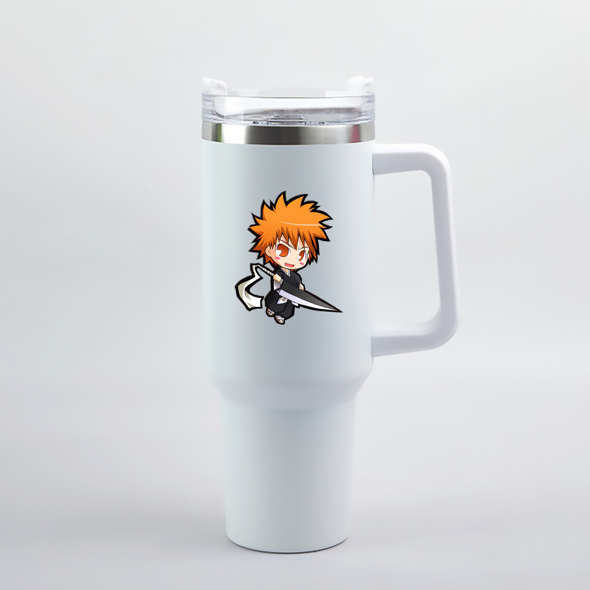 （画像用） ブリーチ 黒崎一護（くろさき いちご）BLEACH Kurosaki Ichigo 1200mL車用タンブラー（カラープリント）