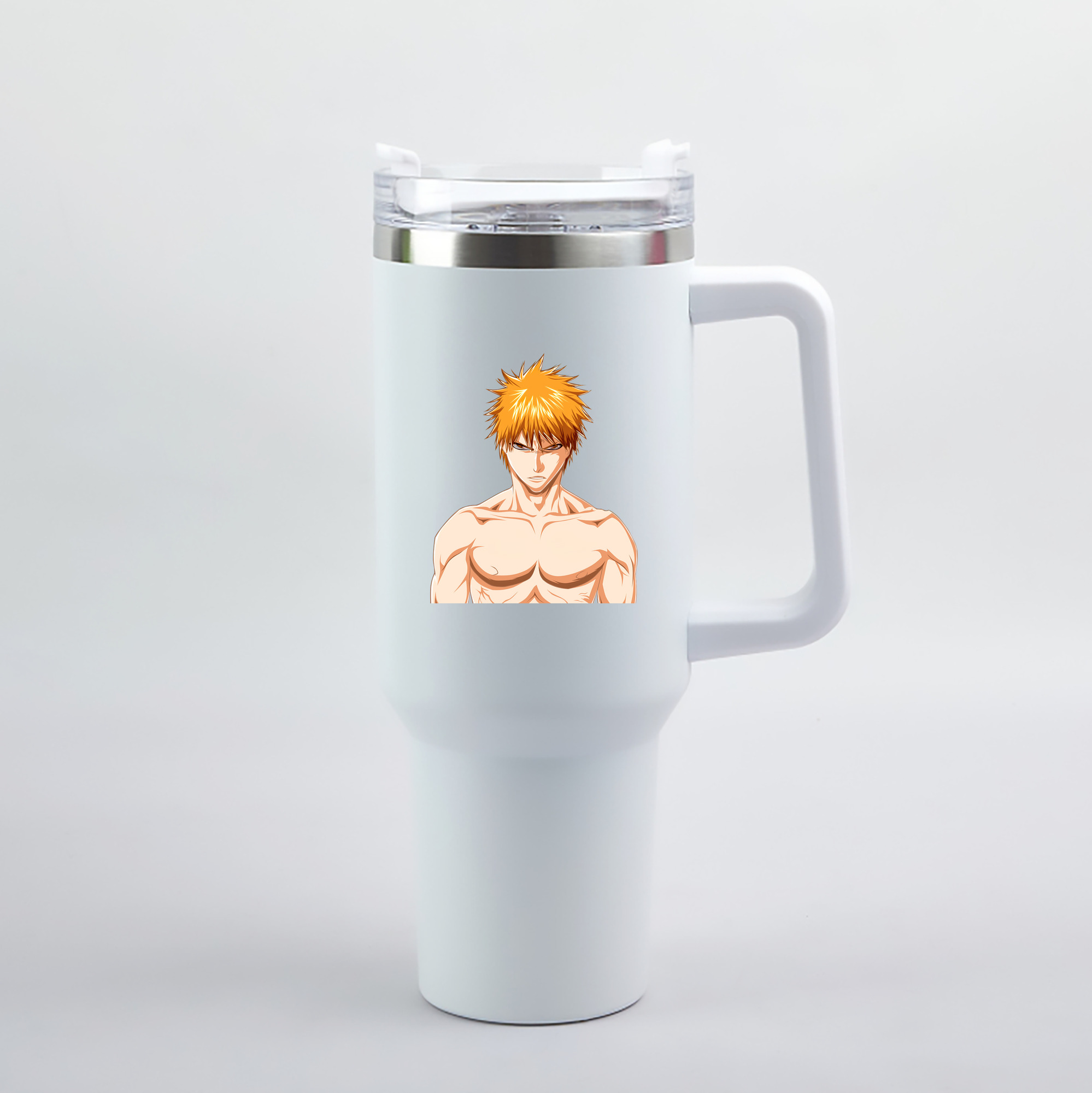 （画像用） ブリーチ 黒崎一護（くろさき いちご）BLEACH Kurosaki Ichigo 1200mL車用タンブラー（カラープリント）