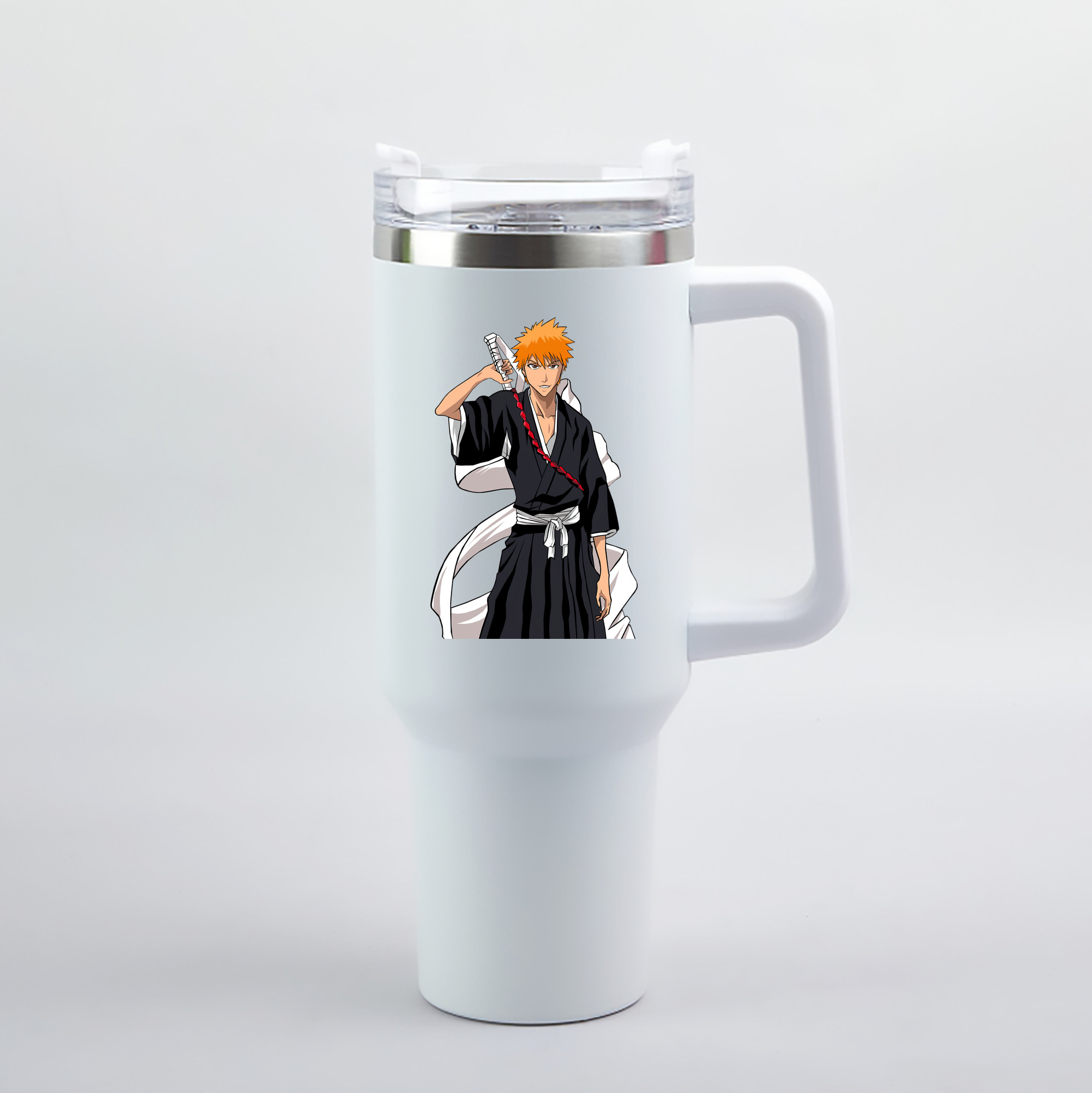 （画像用） ブリーチ 黒崎一護（くろさき いちご）BLEACH Kurosaki Ichigo 1200mL車用タンブラー（カラープリント）