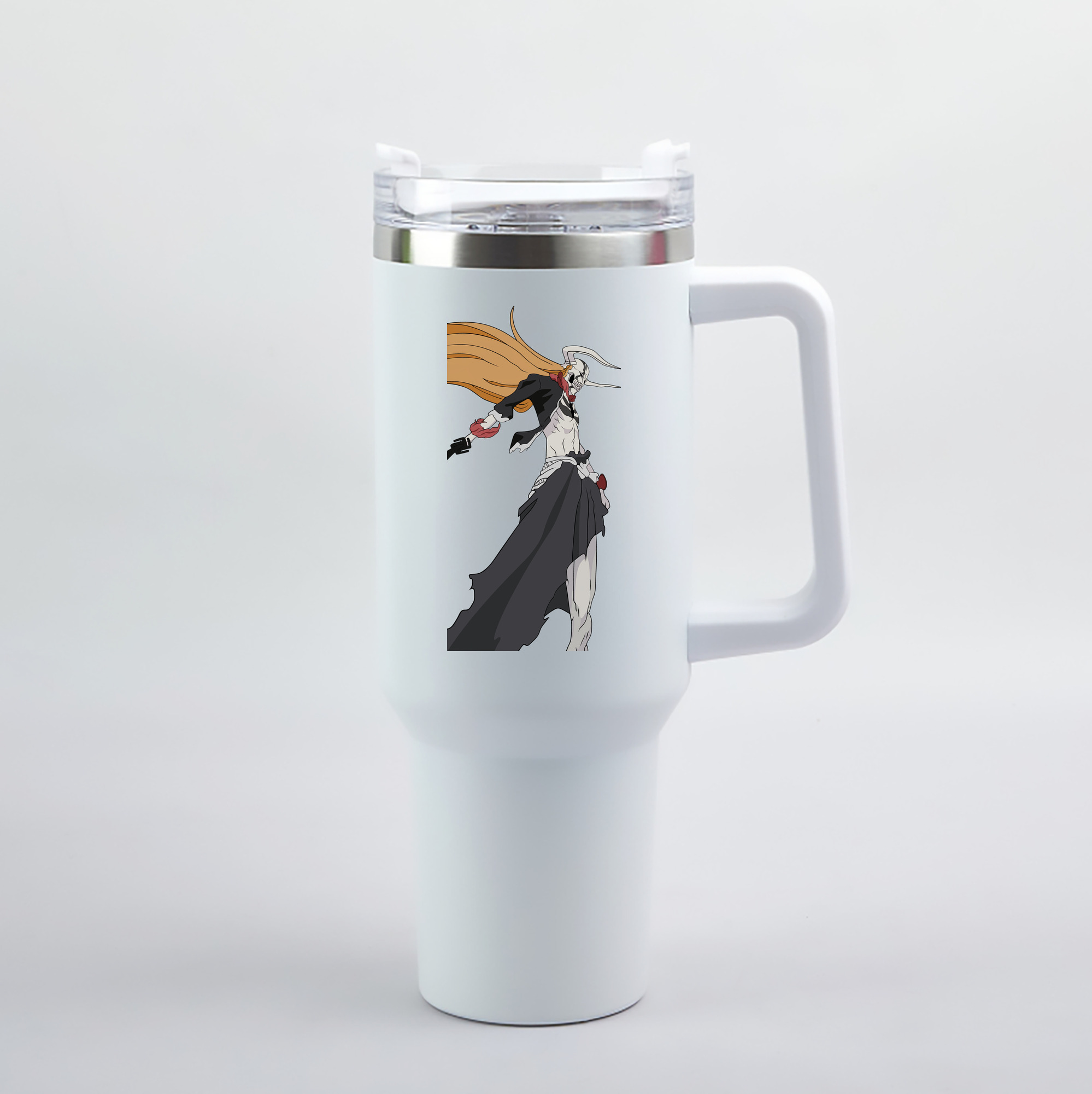 （画像用） ブリーチ 黒崎一護（くろさき いちご）BLEACH Kurosaki Ichigo 1200mL車用タンブラー（カラープリント）