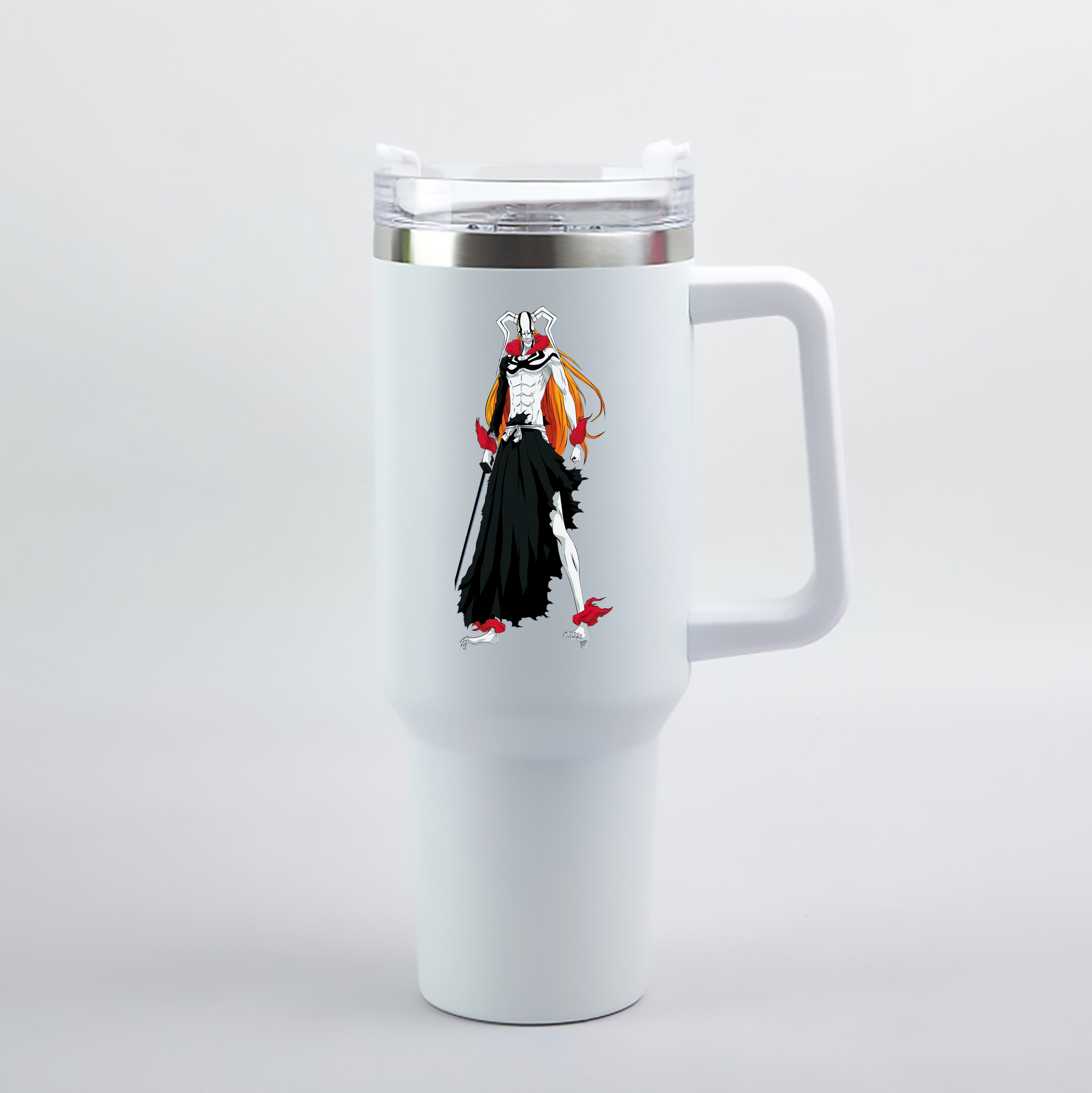 （画像用） ブリーチ 黒崎一護（くろさき いちご）BLEACH Kurosaki Ichigo 1200mL車用タンブラー（カラープリント）