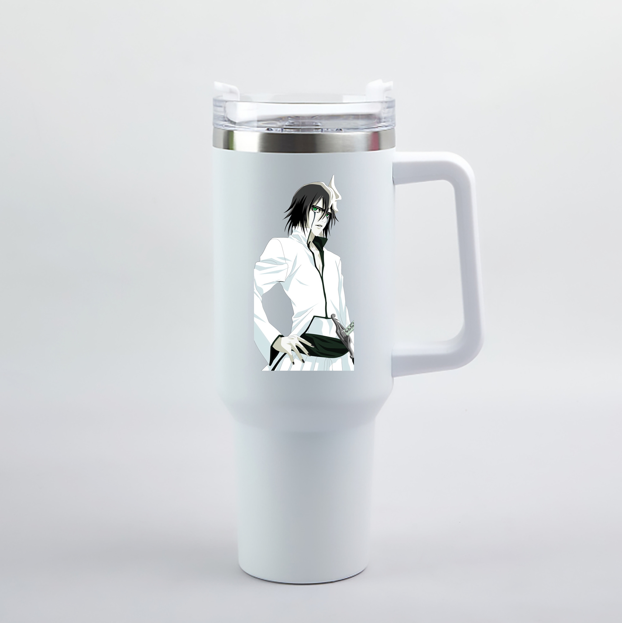 （画像用） ブリーチ ウルキオラ·シファー BLEACH Ulquiorra cifer 1200mL車用タンブラー（カラープリント）