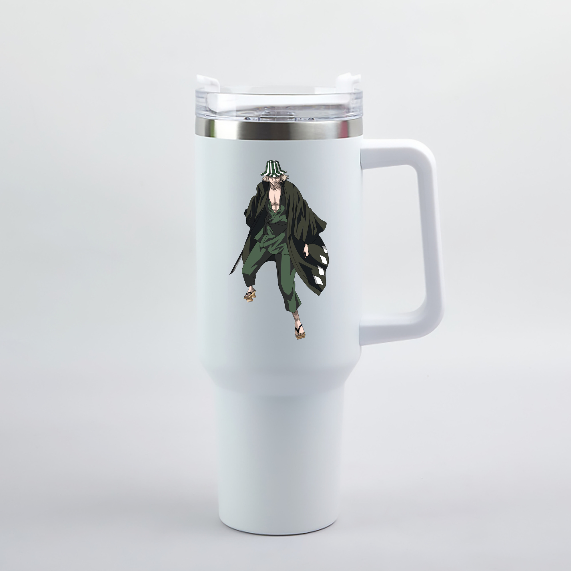 （画像用） "ブリーチ 浦原 喜助（うらはら きすけ） BLEACH Urahara Kisuke " 1200mL車用タンブラー（カラープリント）