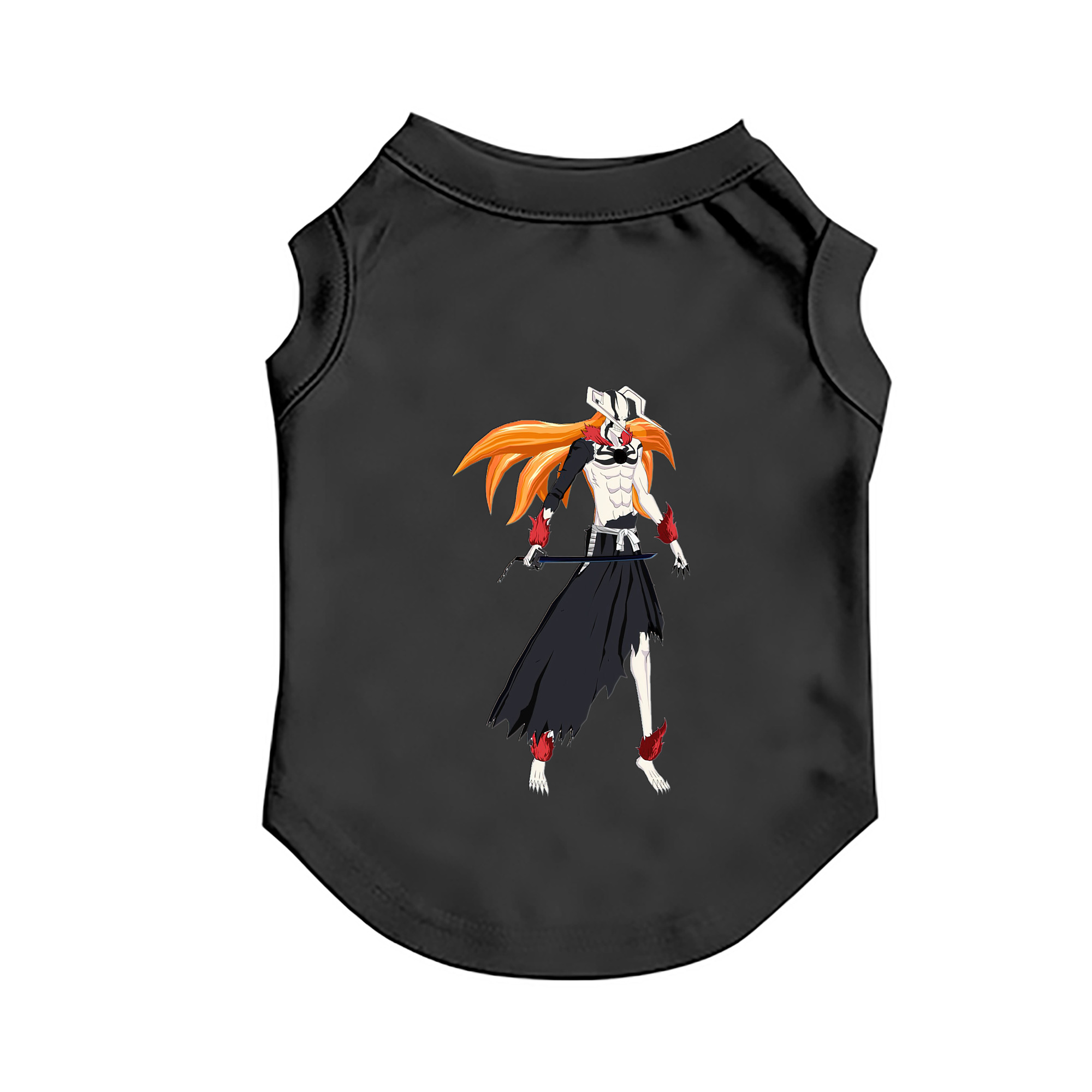 （画像用） ブリーチ 黒崎一護（くろさき いちご）BLEACH Kurosaki Ichigo ペット用ベスト
