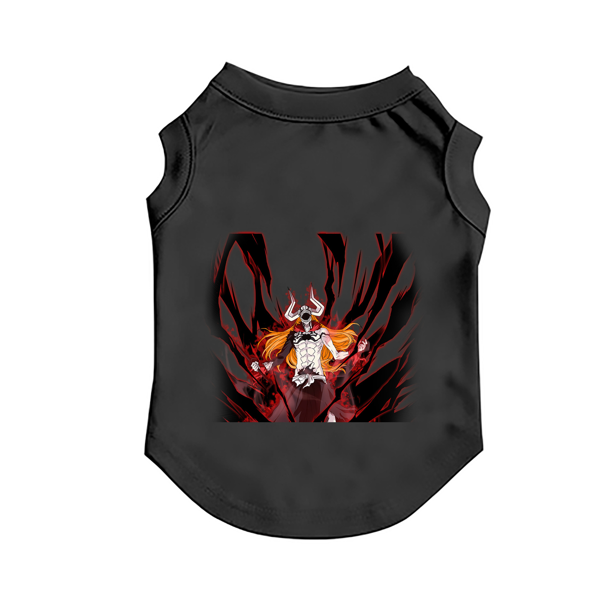（画像用） ブリーチ 黒崎一護（くろさき いちご）BLEACH Kurosaki Ichigo ペット用ベスト